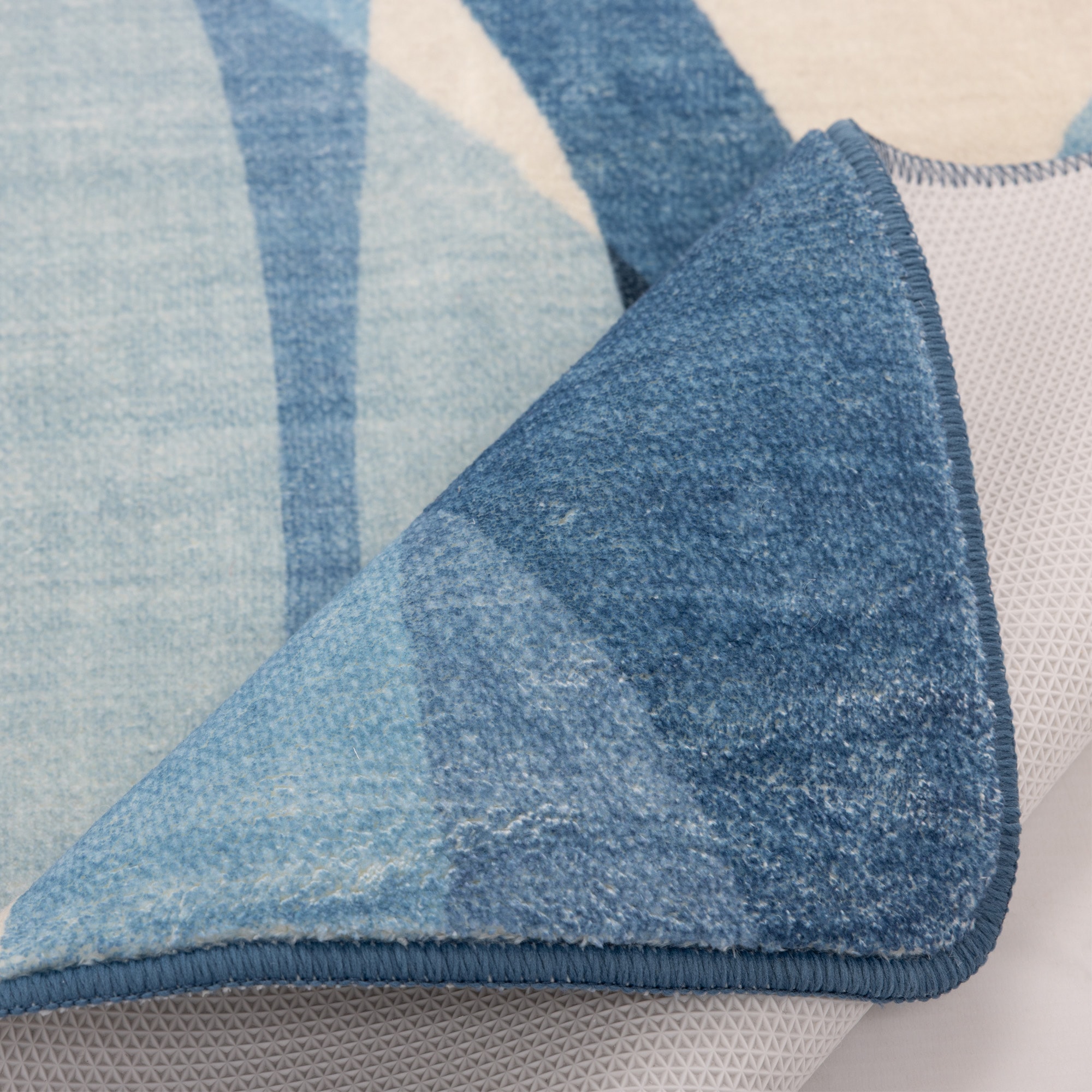 Gino Falcone »Aquata GF-170, Badvorleger, Badezimmer Teppich« Höhe 7 mm rutschhemmend beschichtet fußbodenheizungsgeeignet Badteppich, bedruckt, modernes Design, rechteckig