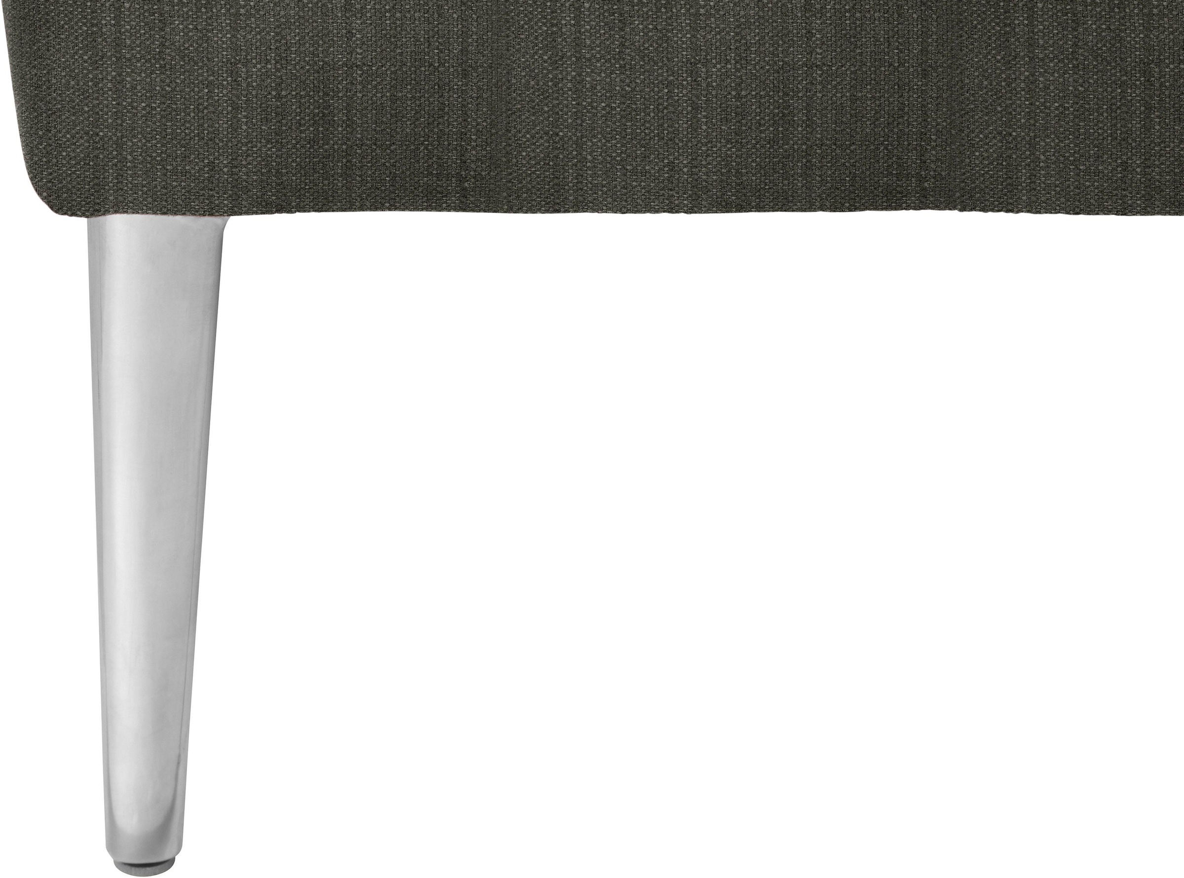 W.SCHILLIG Hocker »enjoy&MORE« Füße Chrom glänzend, Breite 151 cm