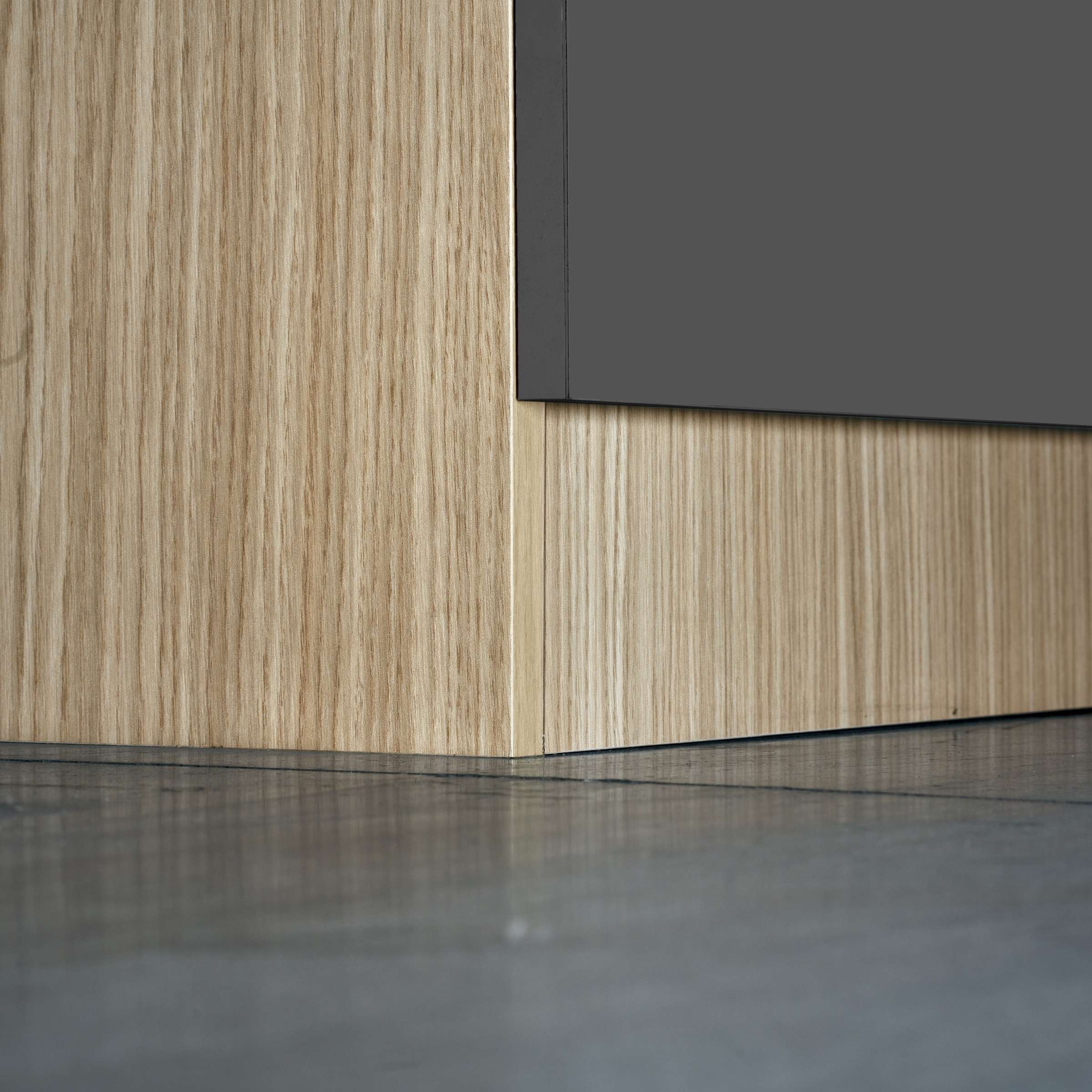 KOCHSTATION Küchenzeile »Luna, Küchenzeile mit Spüle + Siphon, ohne E-Geräte« Breite 182 cm,Türen mit Soft-Close Funktion, Metalgriffe,Made in Italy
