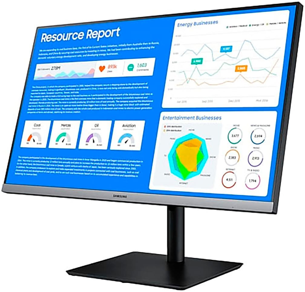 Samsung LED-Monitor »S27R650FDR«, 69 cm/27 Zoll, 1920 x 1080 px, Full HD, 5 ms Reaktionszeit, 75 Hz
