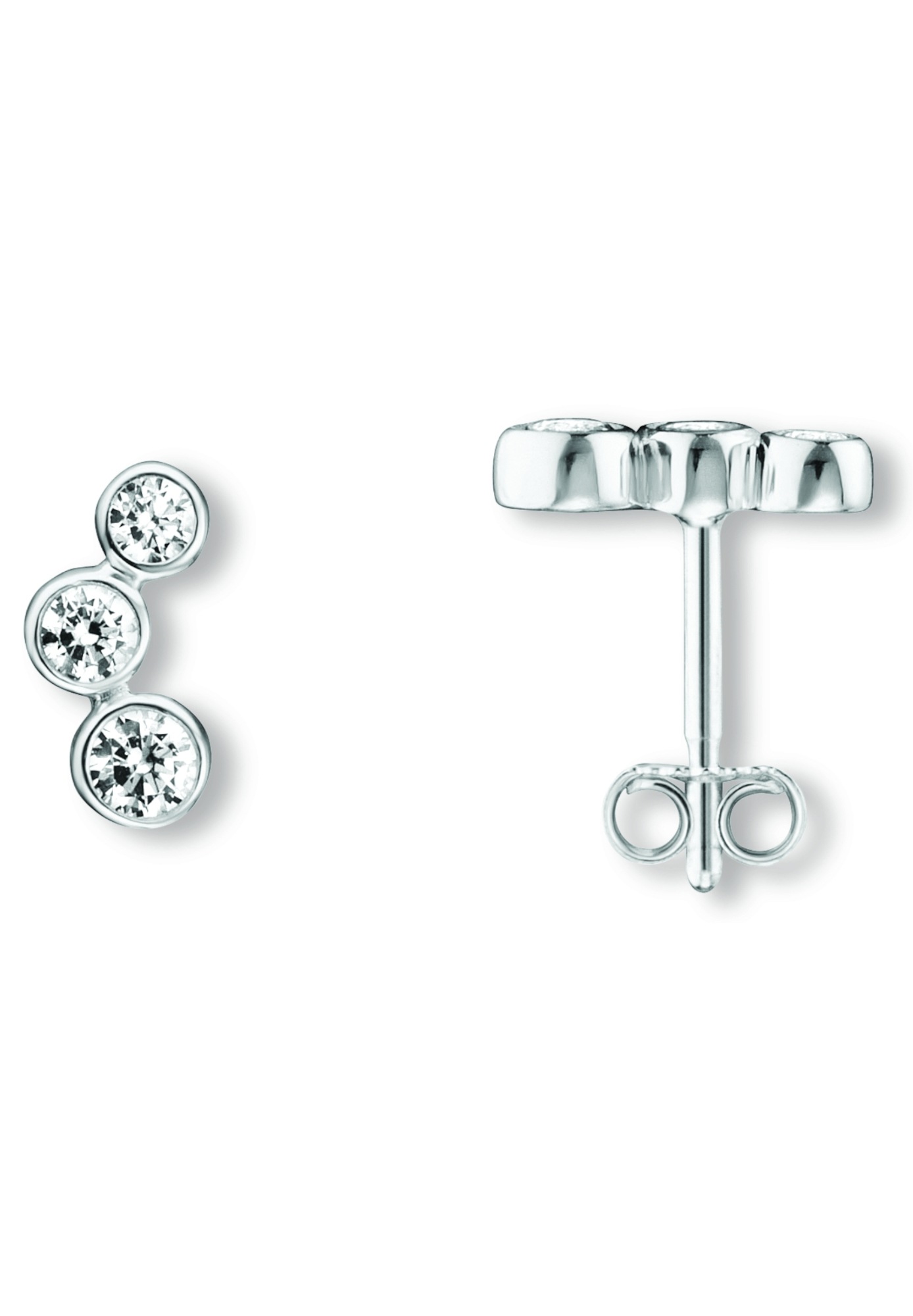 ONE ELEMENT Paar Ohrstecker »Zirkonia Ohrringe  Ohrstecker aus 925 Silber«