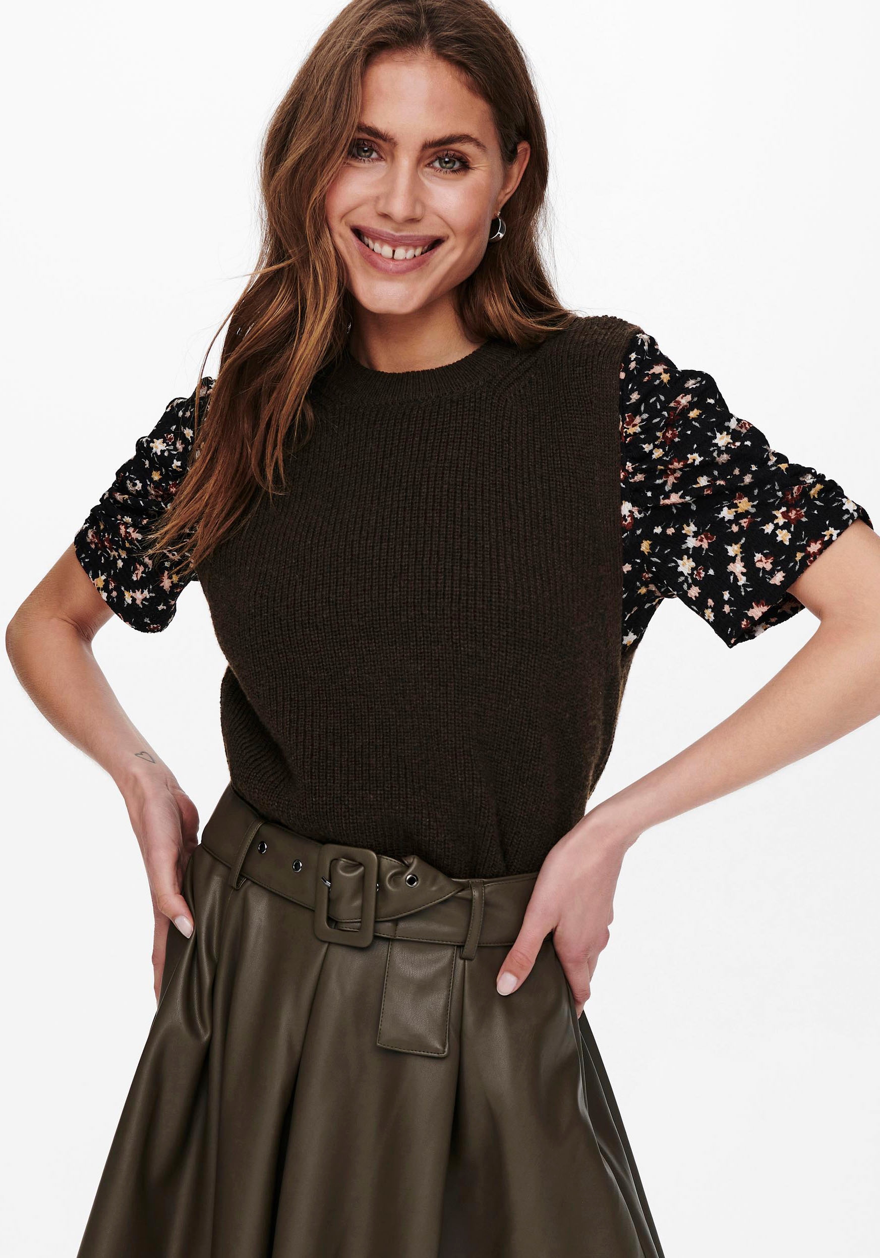 ONLY Pullunder »ONLPARIS LIFE VEST KNT NOOS«