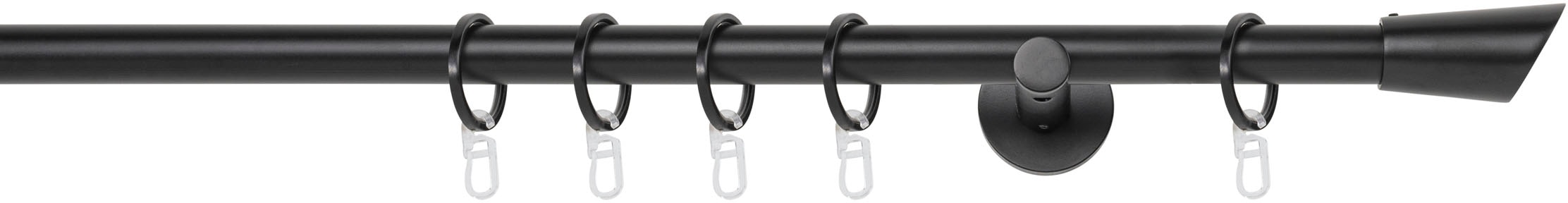 mydeco Gardinenstange »20mm Rag Wandträger 6,5 cm« 1 läufig-läufig Fixmaß