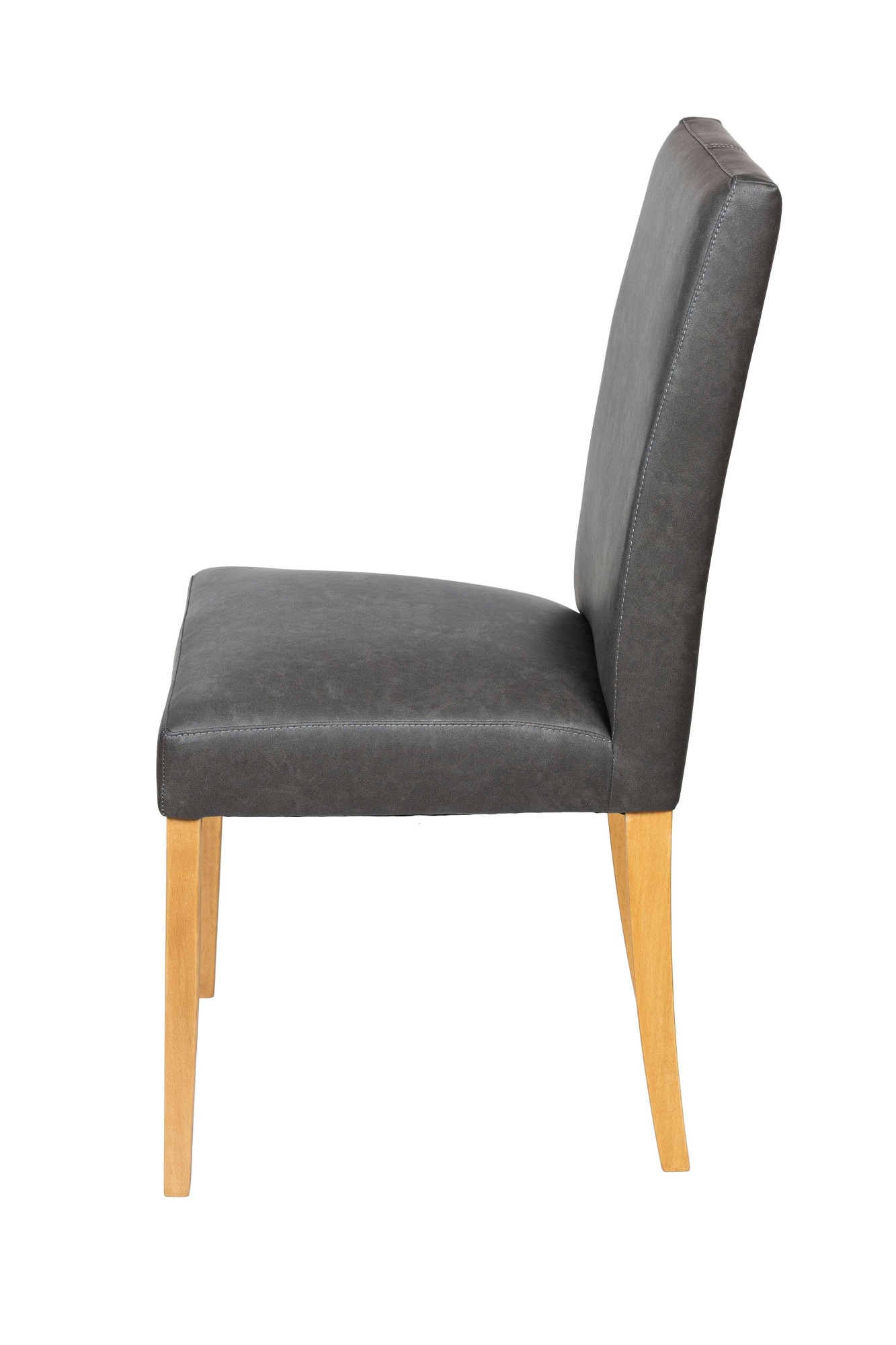 Home affaire Esszimmerstuhl »Evona Polsterstuhl, Küchenstuhl, 4-Fußstuhl« () 2 Stk.Kunstleder, 3 Farben, Massivholzbeine, stabil, zeitlos