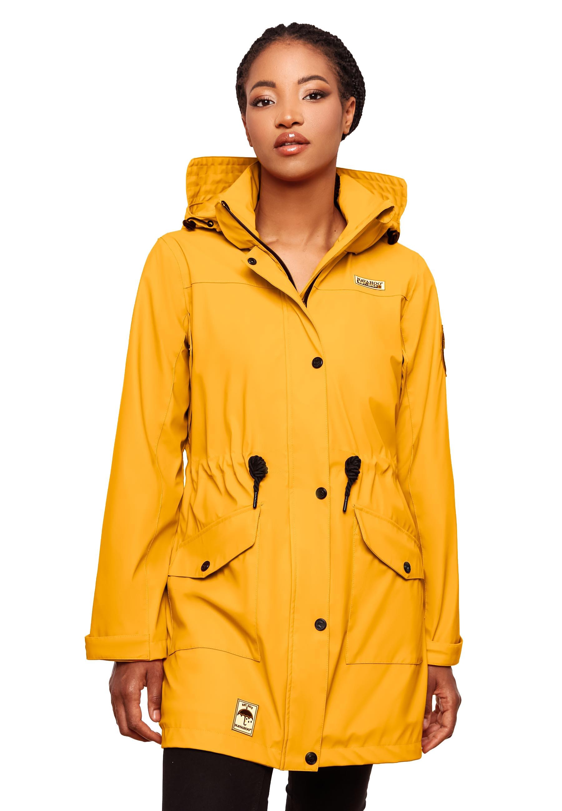 Navahoo Funktionsmantel »Regenjacke Deike«