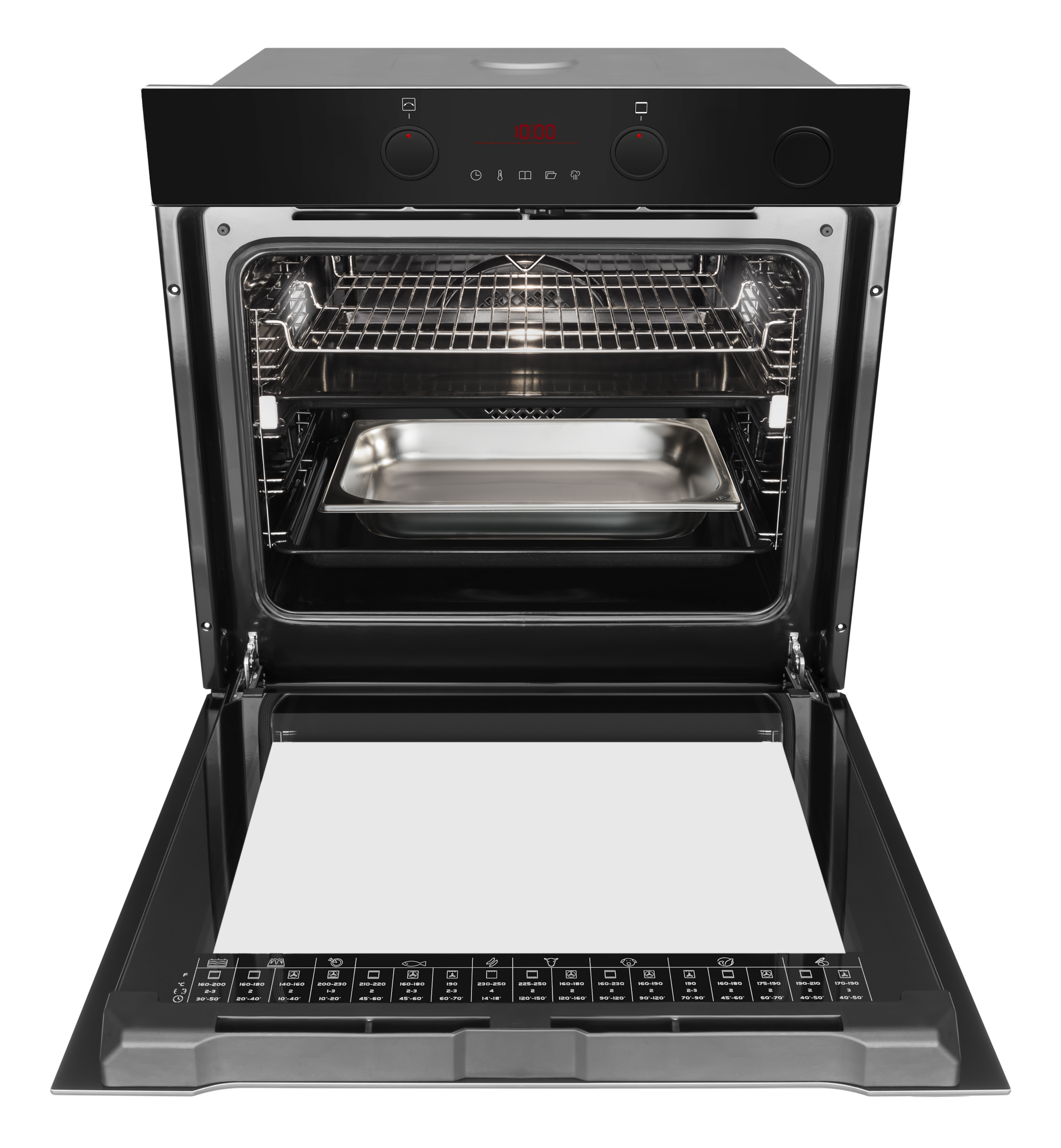 Amica Backofen »EBSX 949 800 V« mit 1-fach-Teleskopauszug mit Steam Clean Saftig, knusprig, elegant – Backen wie vom Profi
