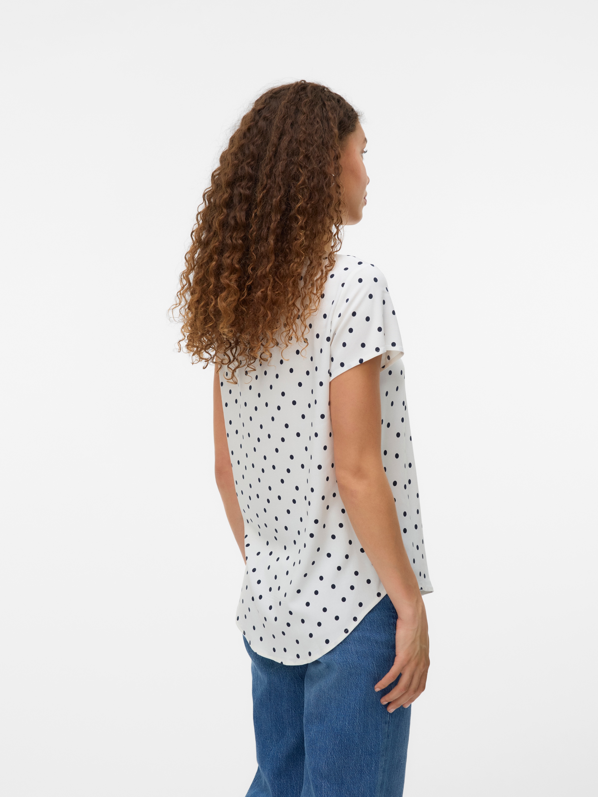 Vero Moda Shirtbluse »VMBELLA SS TOP AOP WVN GA«