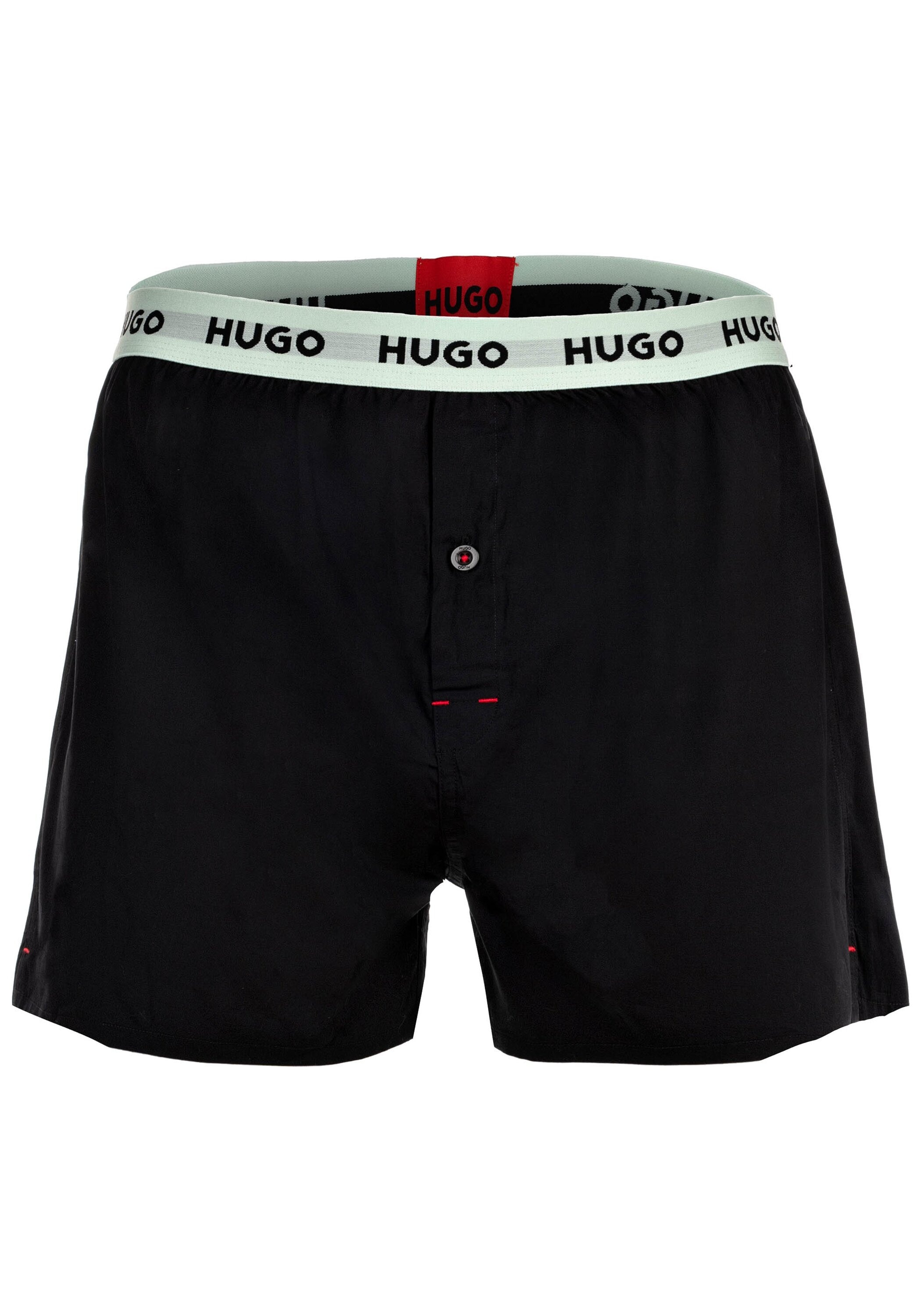 HUGO Webboxer »Web-Boxershorts Woven Boxer Triplet 3er Pack«