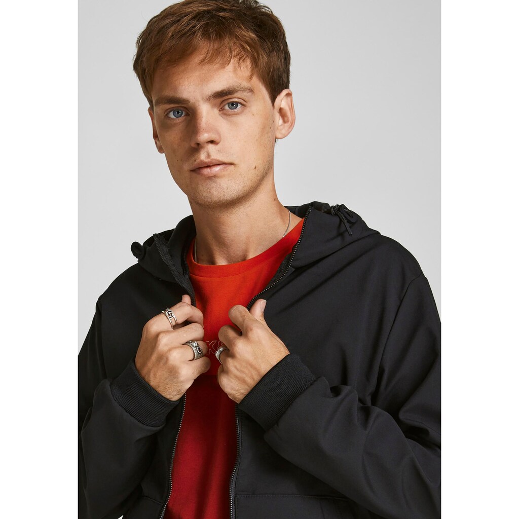 Jack & Jones Windbreaker »JCOCLASSIC JACKET HOOD NOOS«, mit Kapuze