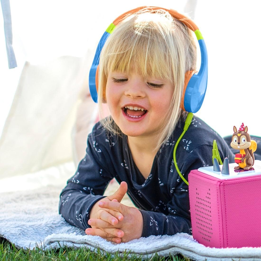 Hama Kinder-Kopfhörer »Kinderkopfhörer mit Kabel (85 dB Lautstärkebegrenzung, On-Ear)«, Sprachsteuerung, Größenverstellbar, Integriertes Mikrofon, Siri und Google Assistant