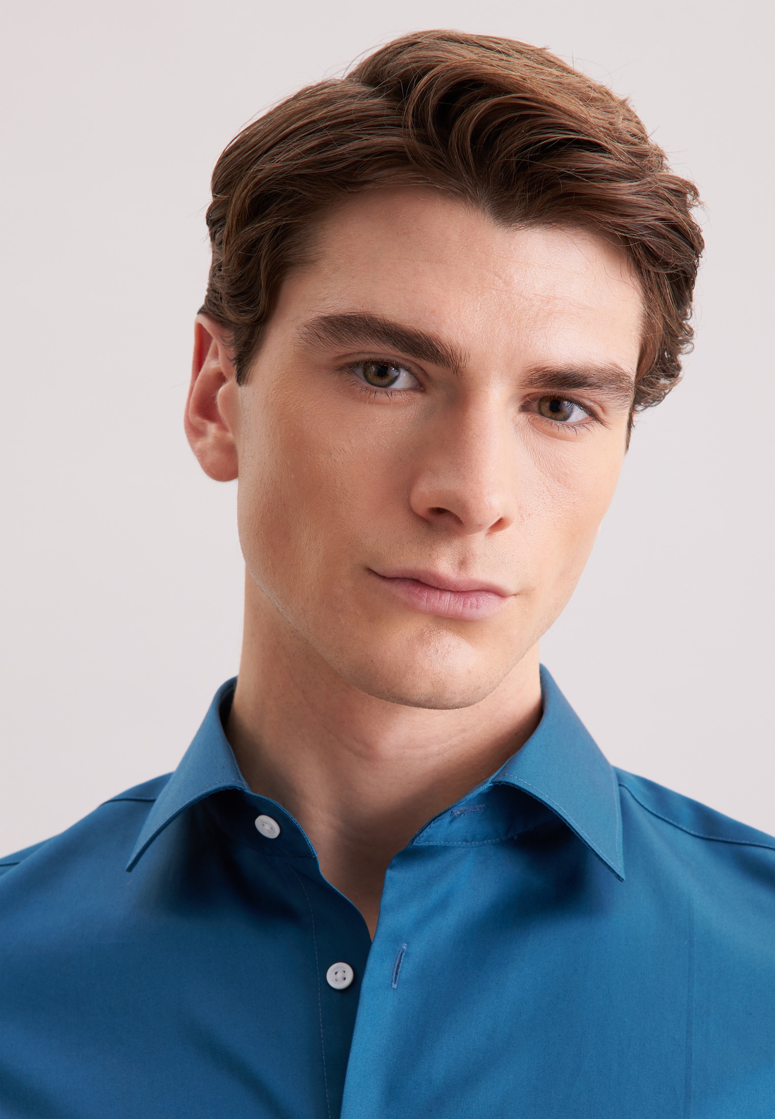 seidensticker Businesshemd »Schwarze Rose« Slim 1/1 Kentkragen Uni