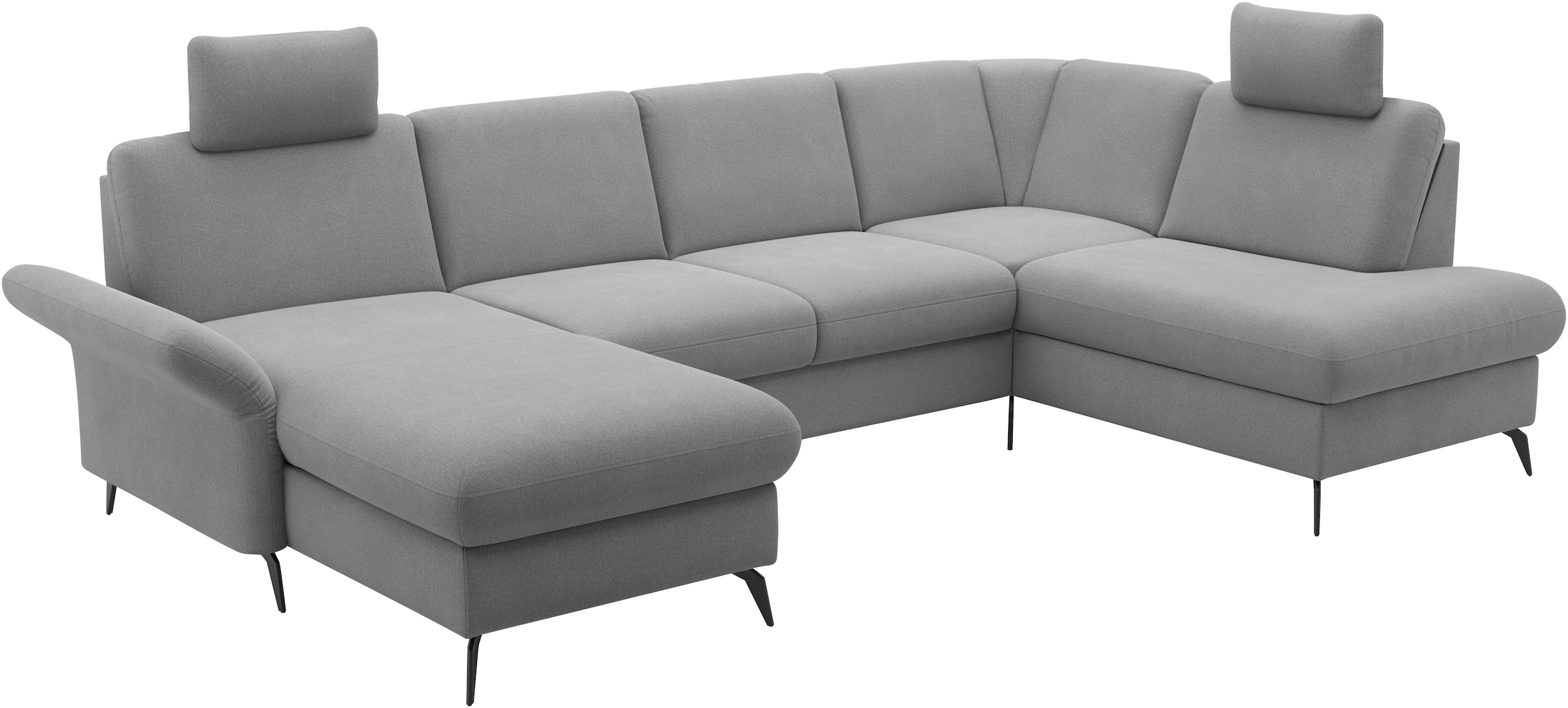 Home affaire Wohnlandschaft »Rochelle«, optional: Armteilverstellung, klappbar, Bettkasen