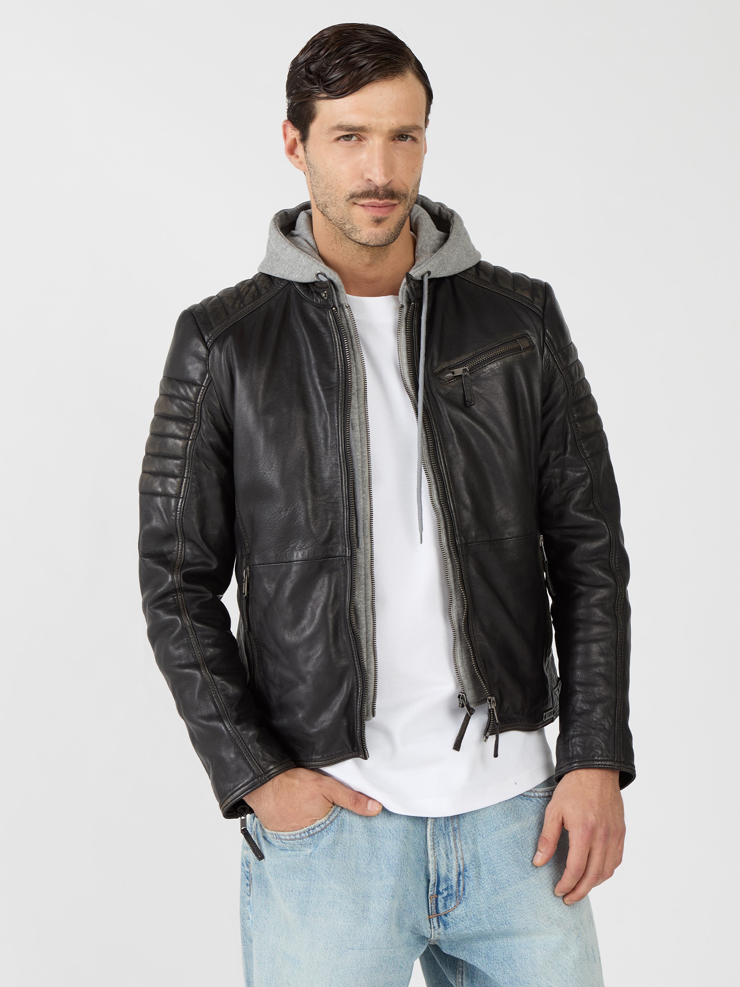 MUSTANG Lederjacke »Lederjacke 31020237«