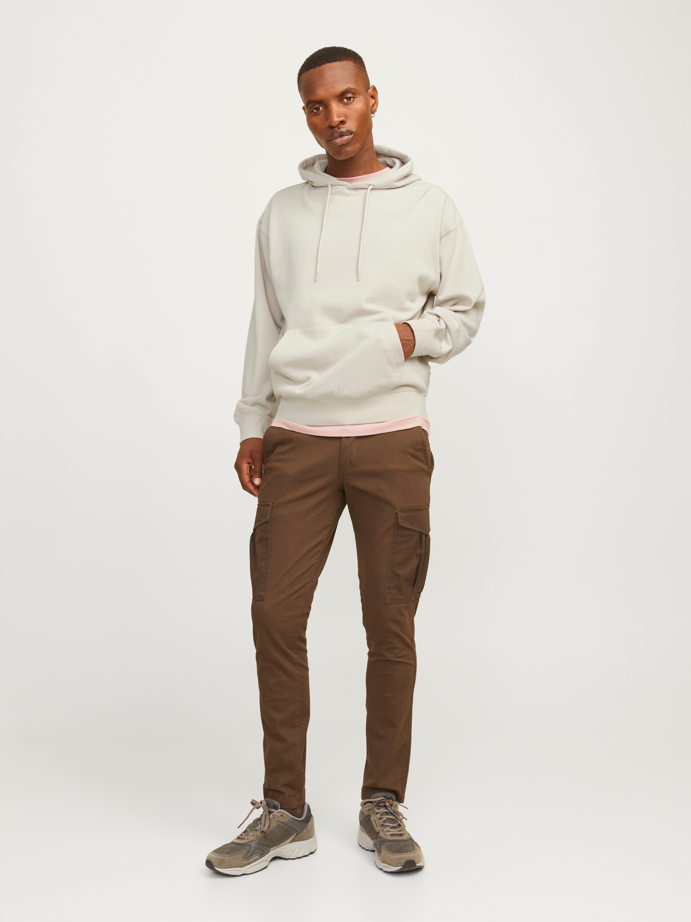 Jack & Jones Kapuzensweatshirt »JJECHARGE SWEAT HOOD NOOS«, mit Kapuze
