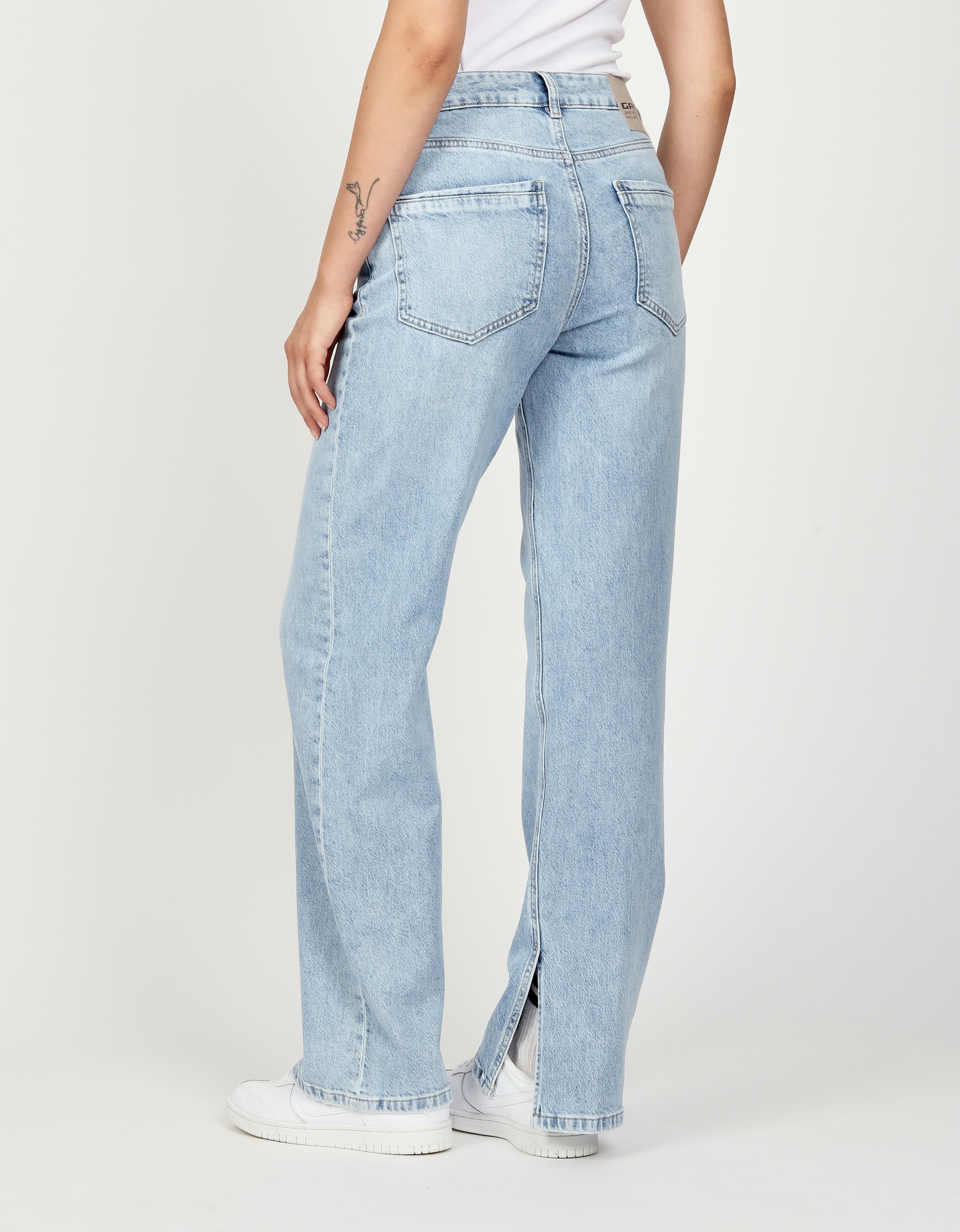 GANG Straight-Jeans »94JUL SLIT«, mit Schlitz