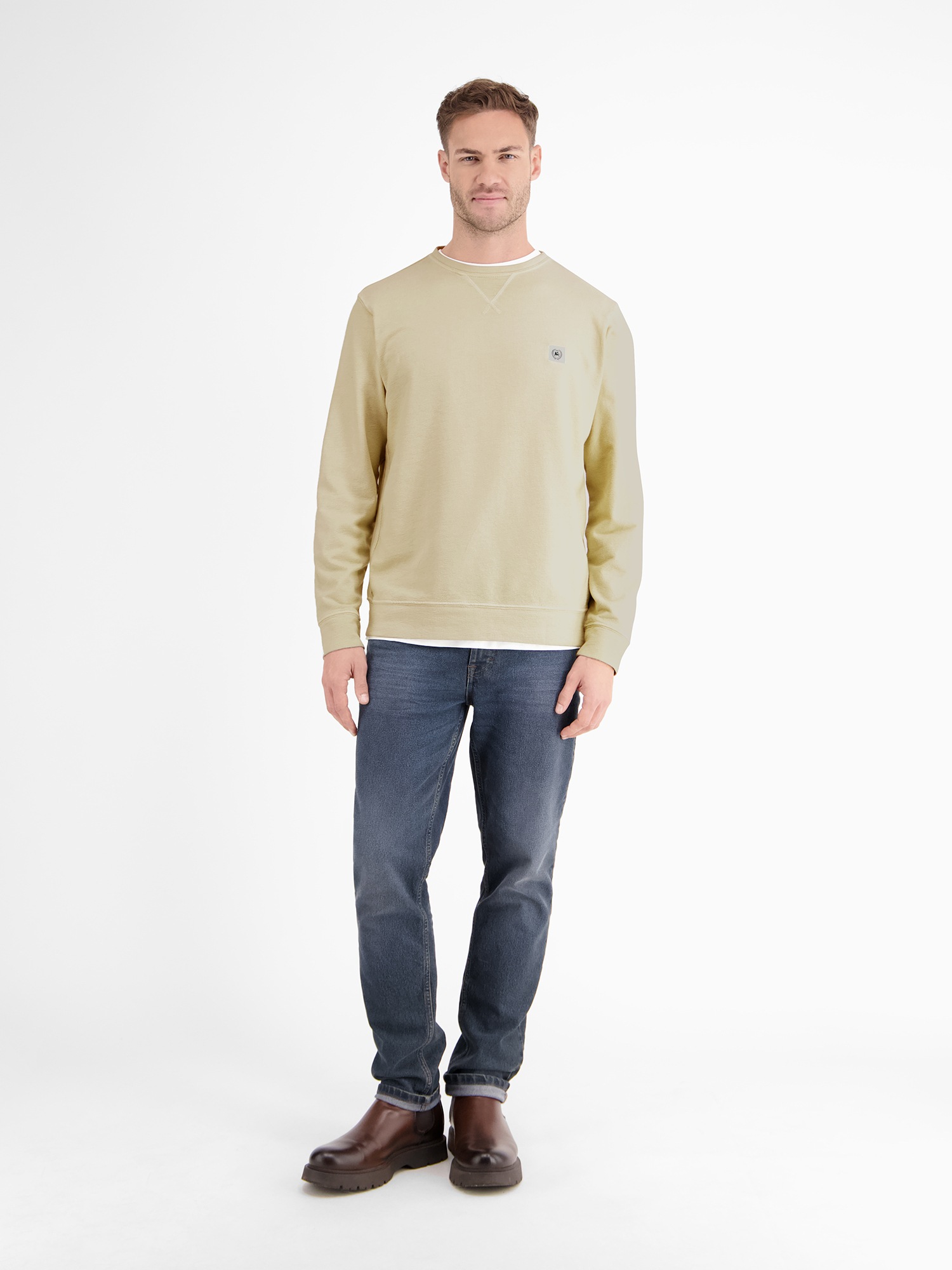 LERROS Sweatshirt »LERROS Urbaner Sweatshirtstyle, weiche Haptik«