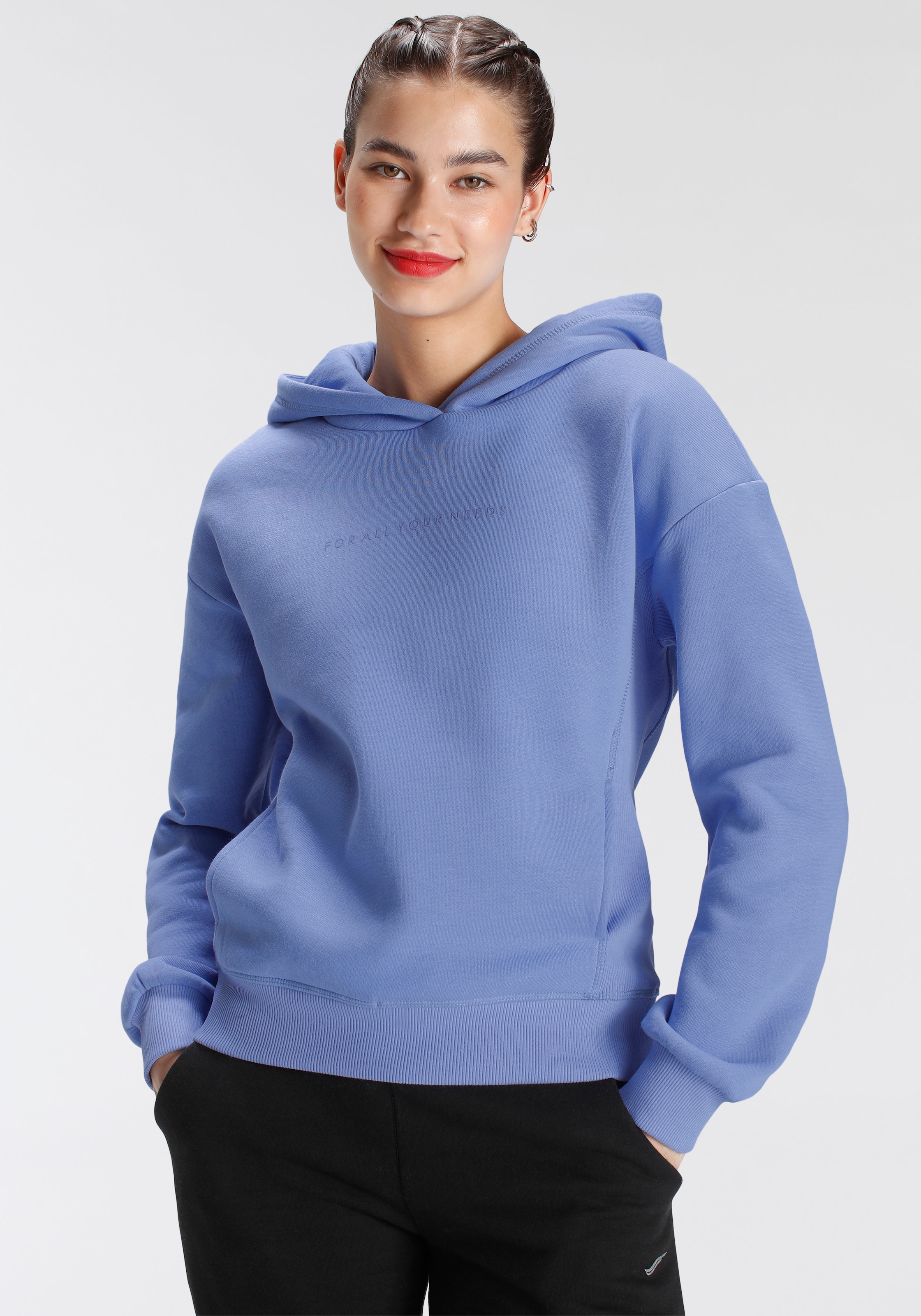 FAYN SPORTS Kapuzensweatshirt »Essential«, in Oversize Form