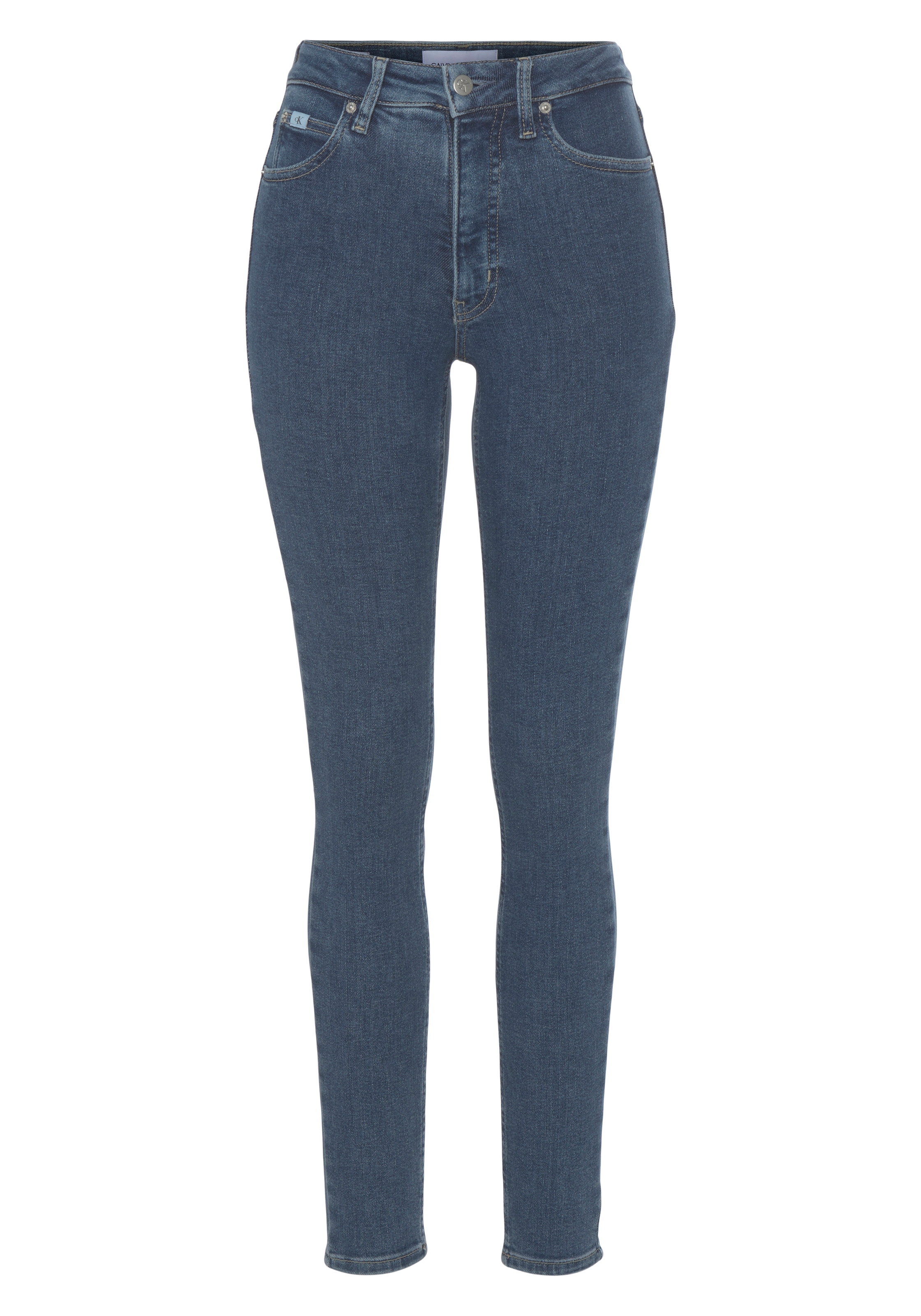 Calvin Klein Jeans Skinny-fit-Jeans »HIGH RISE SKINNY«, stone washed