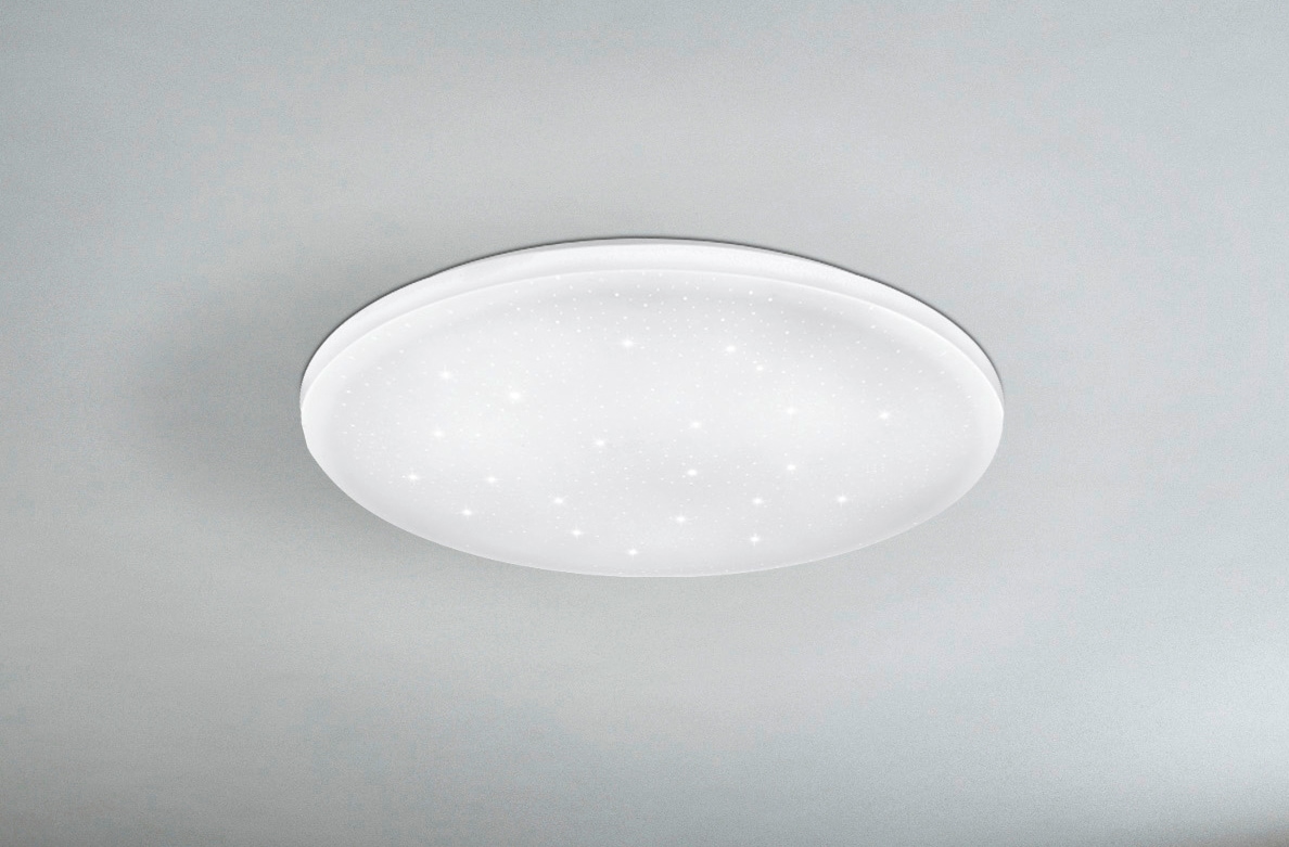 EGLO LED Deckenleuchte »FRANIA-S«, 14,6W, / - - cm weiß Sternenhimmel LED-Board, - x / (je x H7 Deckenlampe - Warmweiß, / Lampe 3000K) inkl. Ø33 1 1600lm, - LED-Platine Kinderzimmerlampe Schlafzimmerlampe