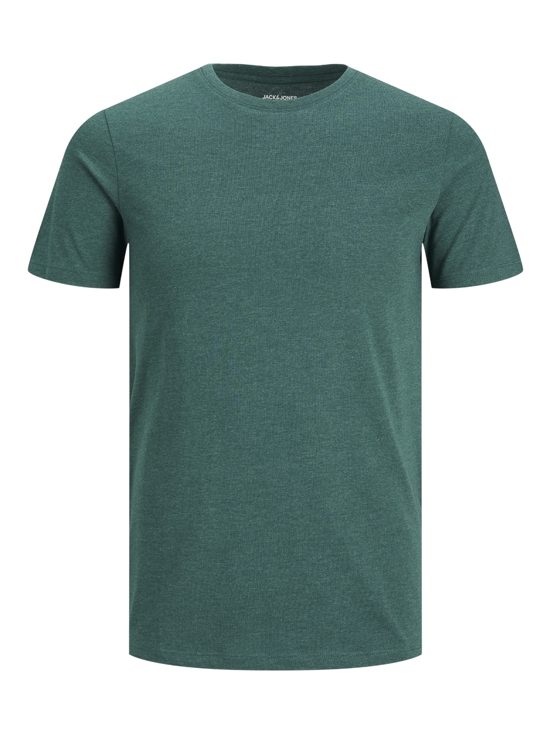 Jack & Jones Rundhalsshirt »JJEORGANIC MELANGE TEE SS O-NECK NOOS«, in Melange Optik