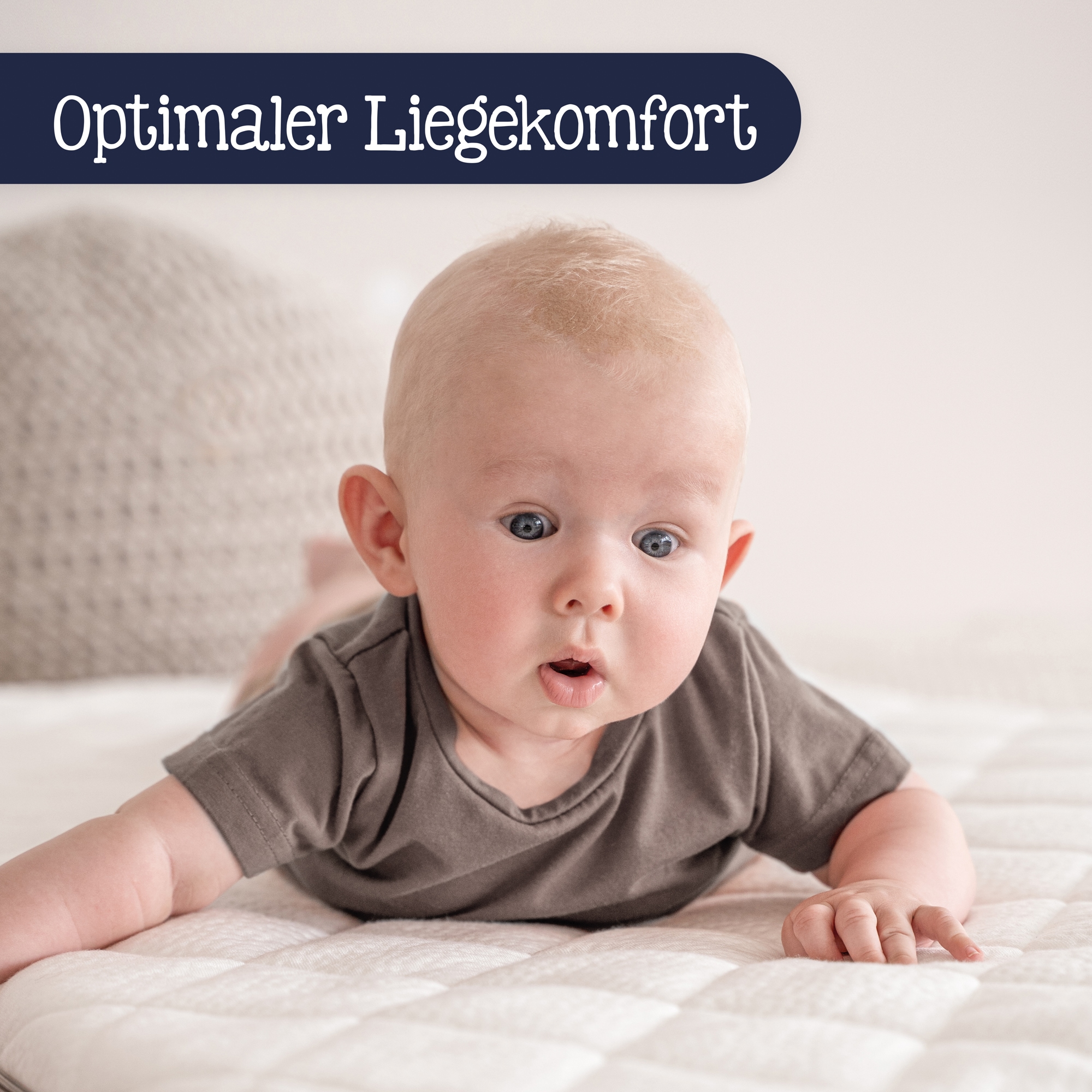 Julius Zöllner Kindermatratze »Travelsoft Premium, Matratze 120x60 cm Ideal für Reisen!« 5 cm hoch 1 Stk. tlg. rollbare Reisebettmatr., Größe: 60x120 cm