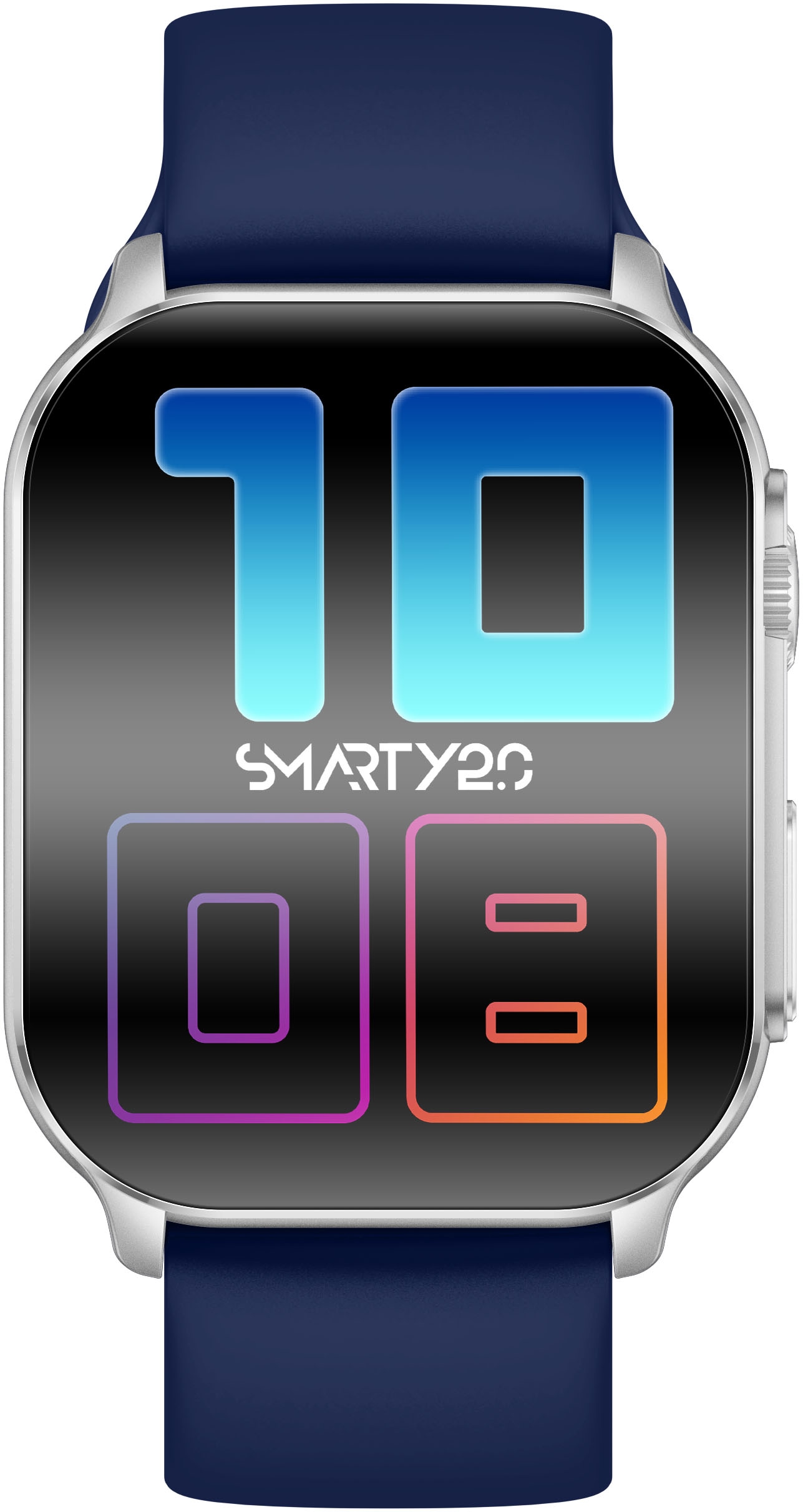 SMARTY 2.0 Smartwatch, Armbanduhr, Damenuhr, Herrenuhr, Android5.0+, Apple iOS 9.0+,)