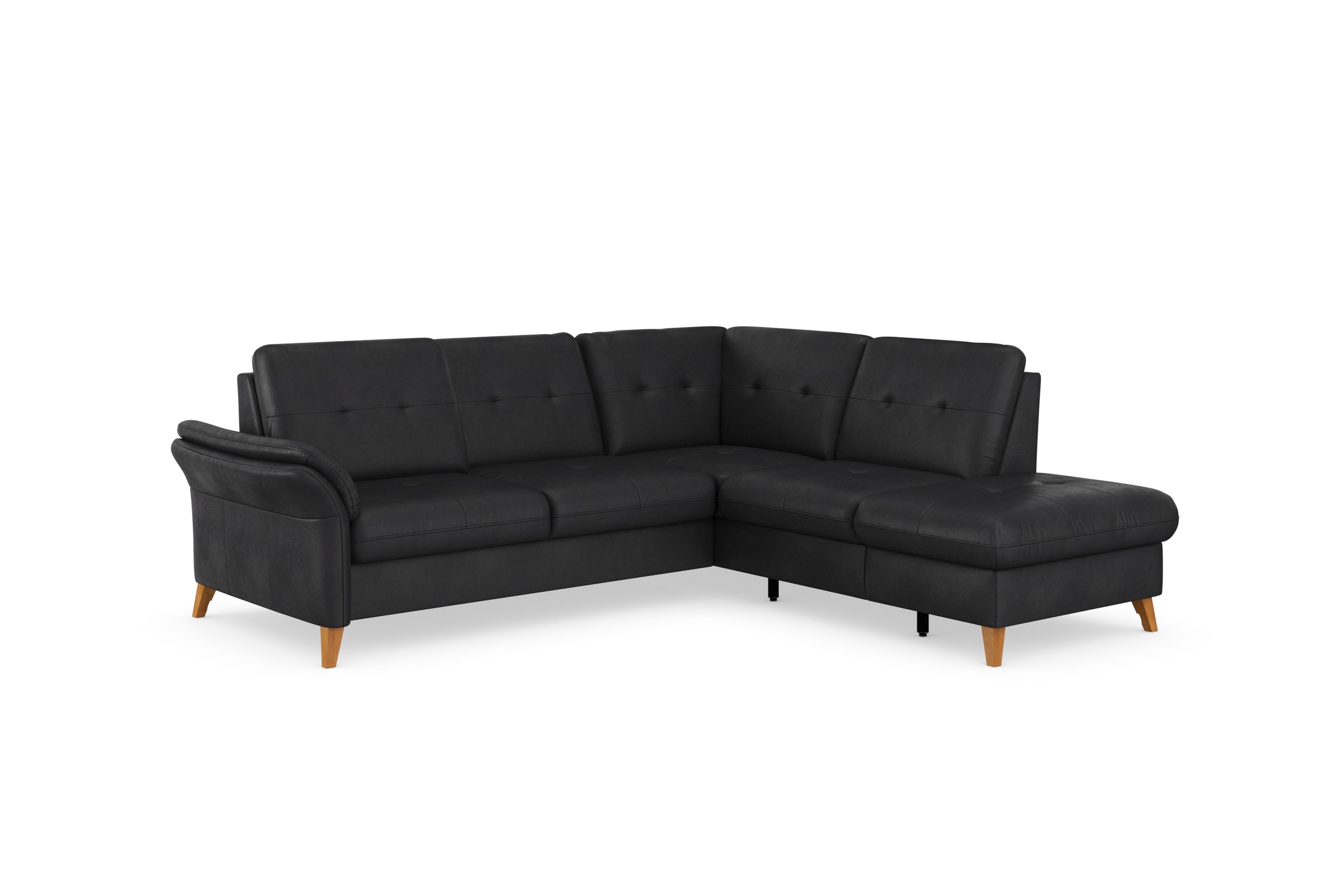 sit&more Ecksofa »Göteborg«, inkl. Sitztiefenverstellung, wahlweise mit Bettfunktion & Bettkasten
