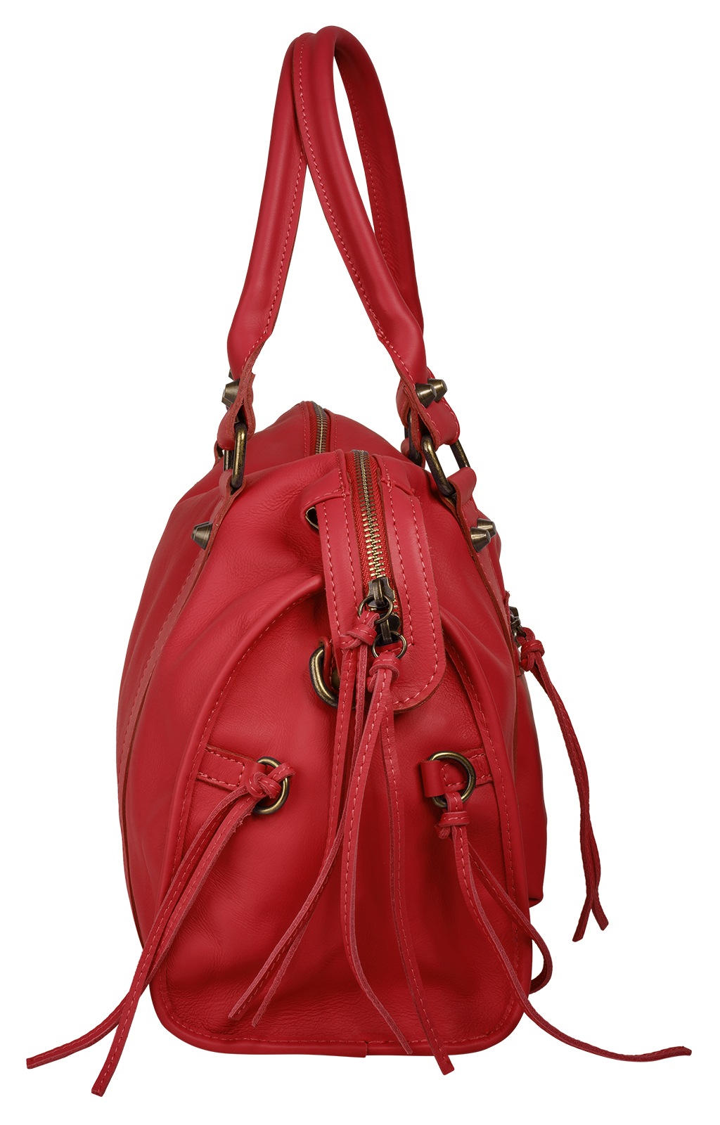 forty° Shopper, echt Leder, Made in Italy