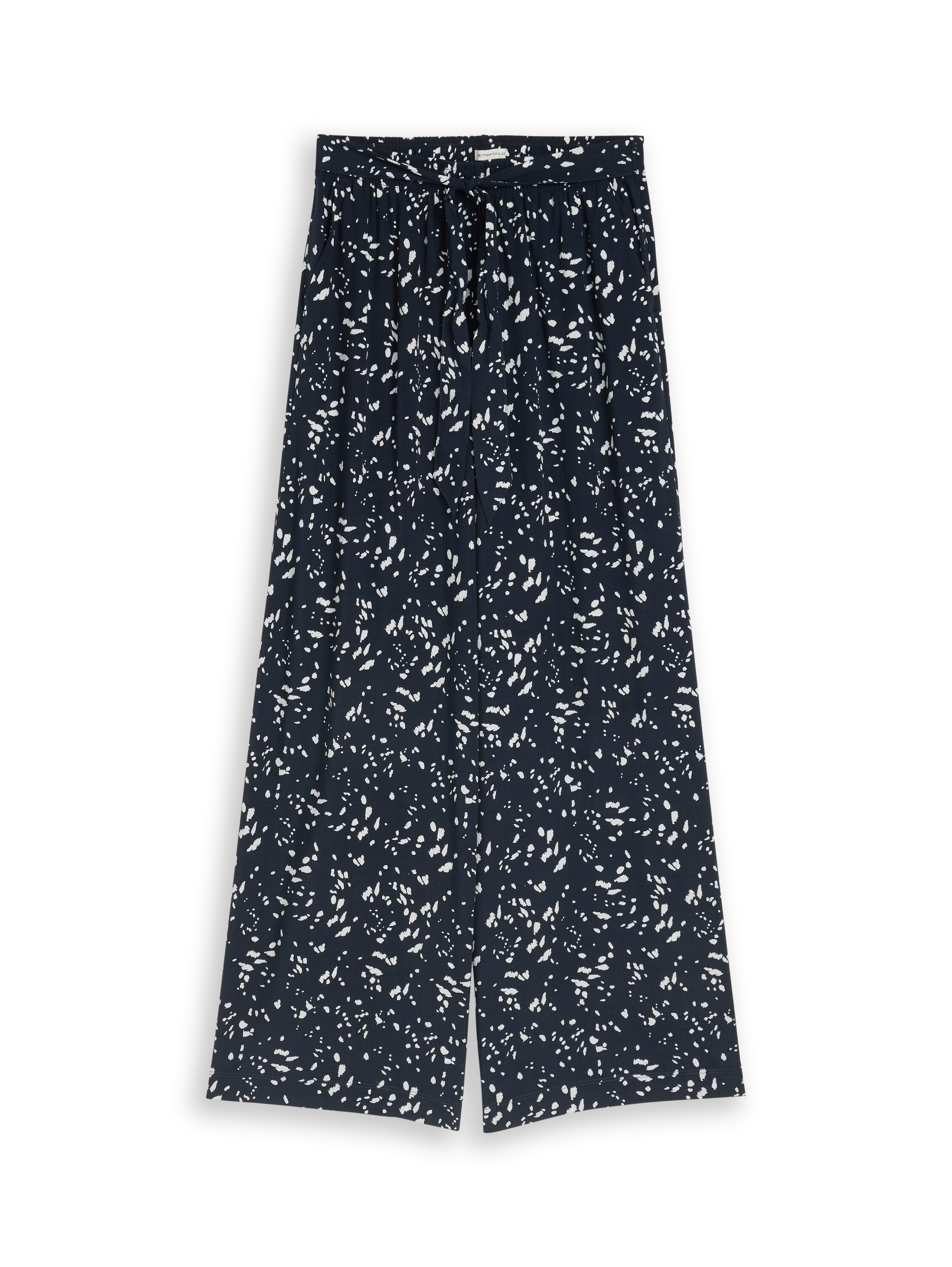 TOM TAILOR Webhose  mit Allover-Muster/weites Bein