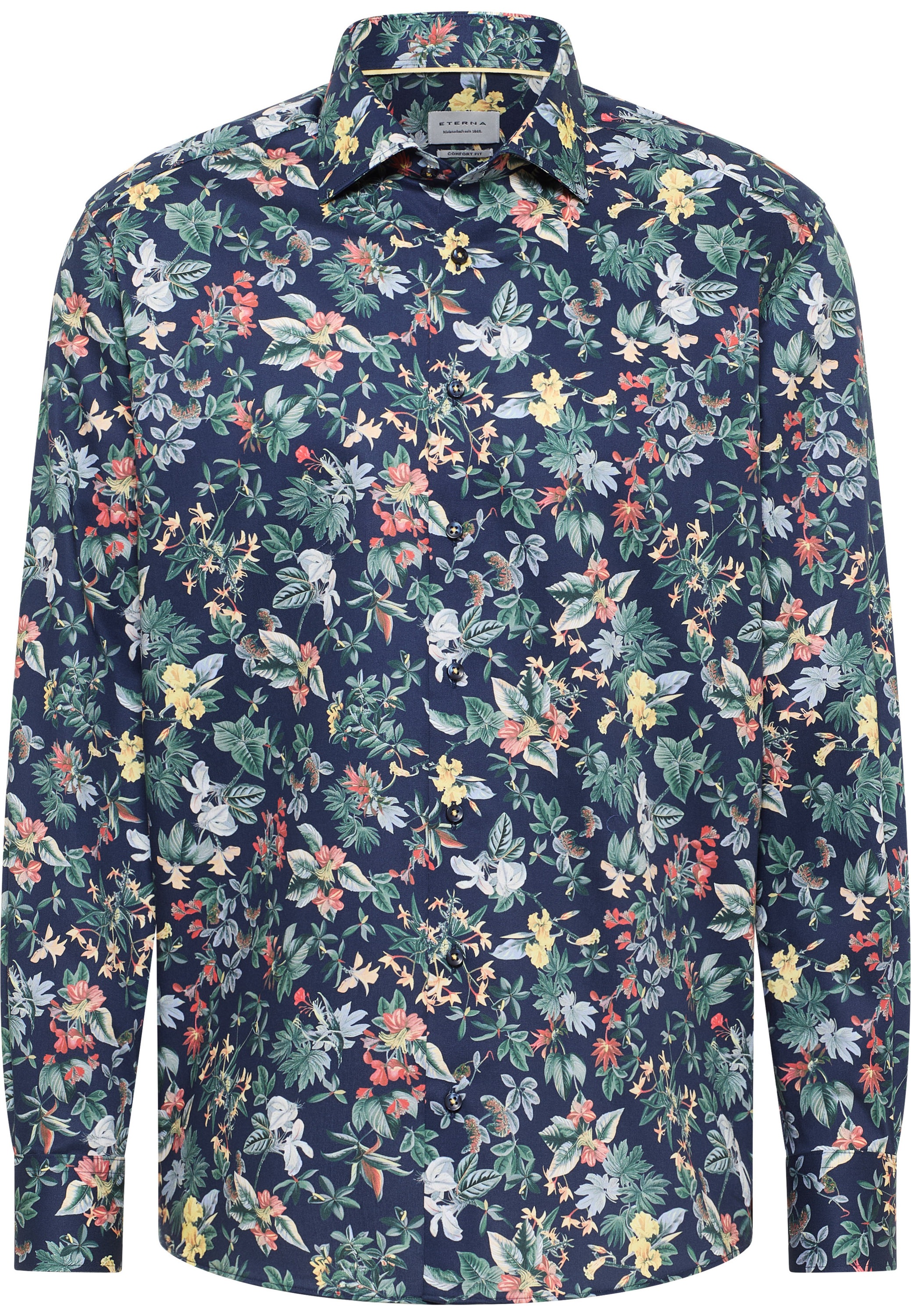 Eterna Langarmhemd »COMFORT FIT« NON IRON (bügelfrei)