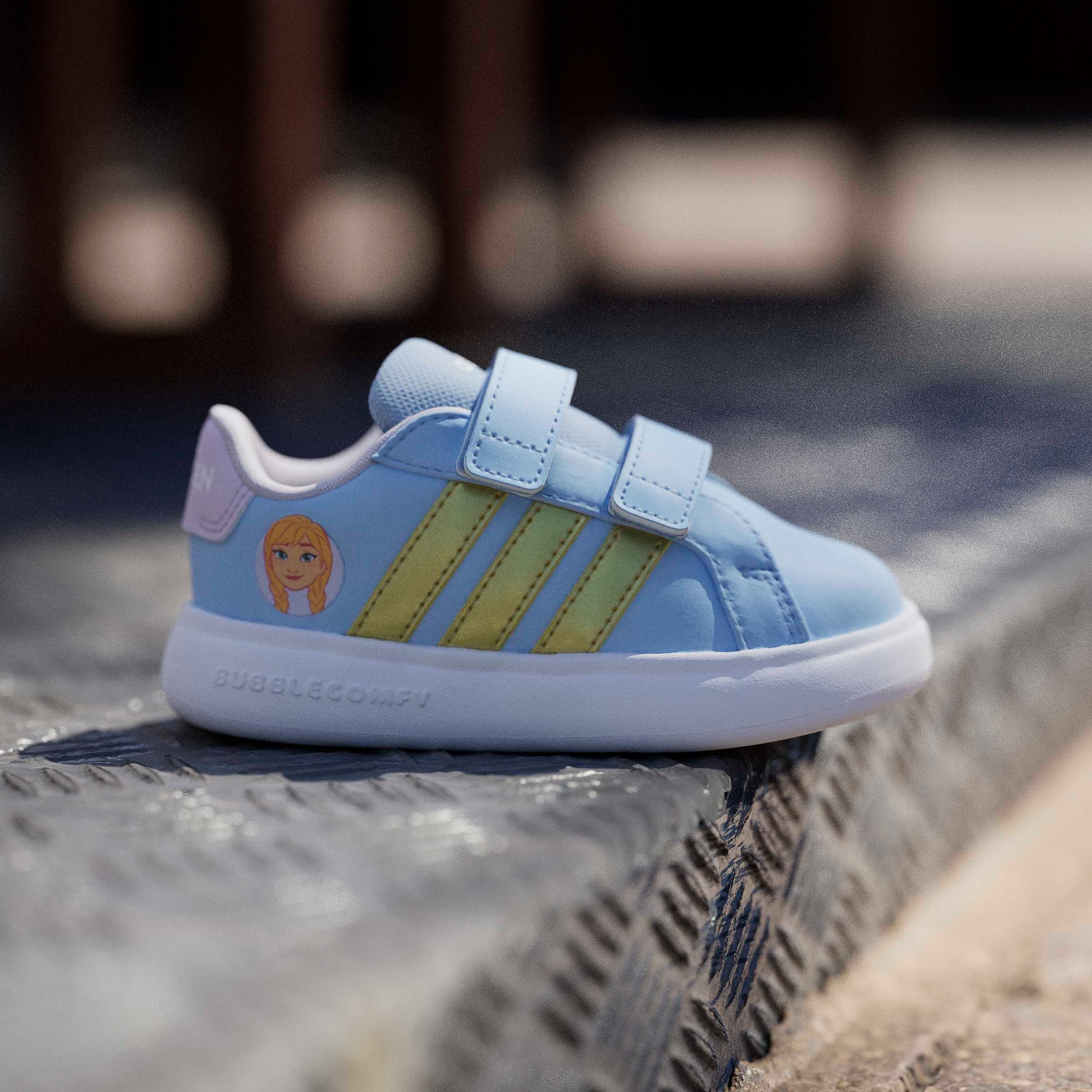 adidas Sportswear Klettschuh »ADIDAS DISNEY FROZEN GRAND COURT 3.0  FÜR BABYS UND KLEINKINDER«  Frozen, für Kinder
