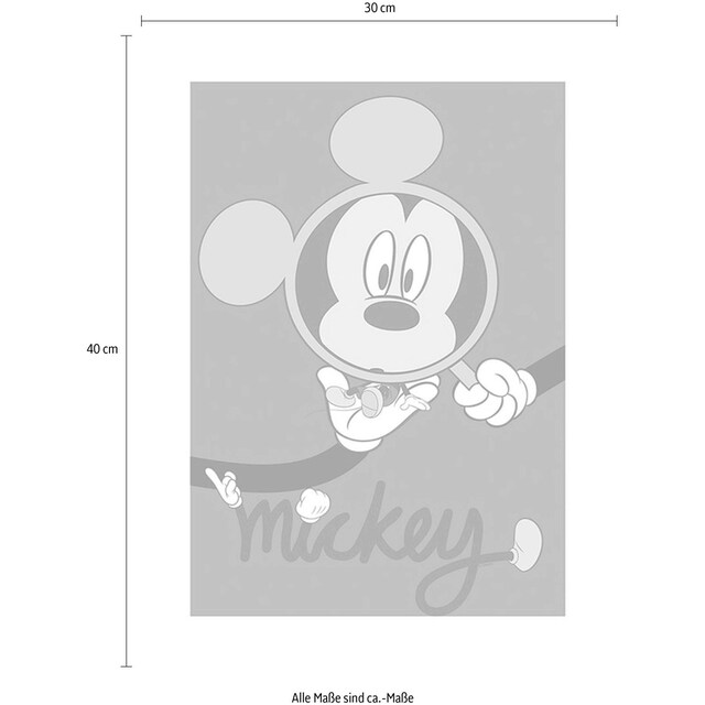 Komar Poster »Mickey Mouse Magnifying Glass«, Disney, Kinderzimmer,  Schlafzimmer, Wohnzimmer online kaufen | mit 3 Jahren XXL Garantie