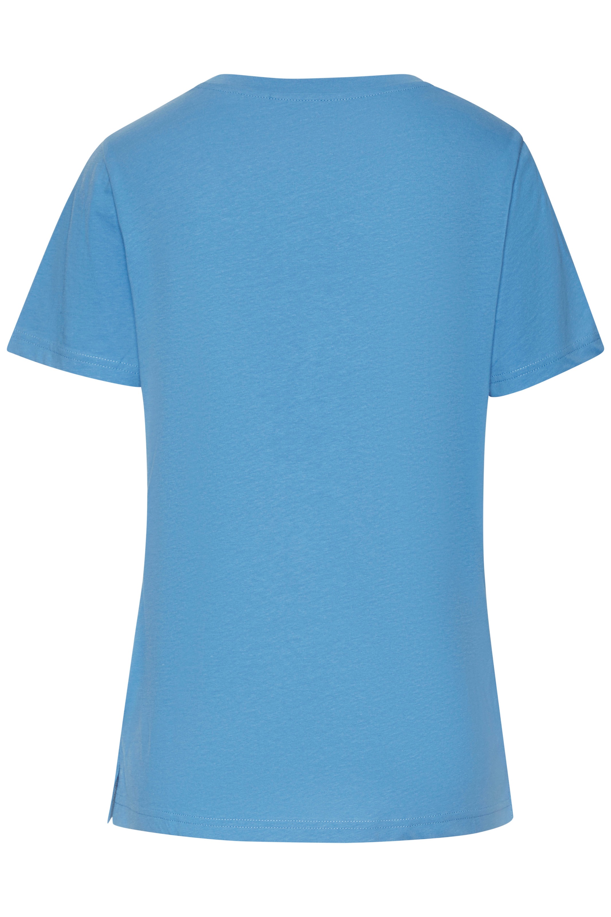 Beachtime T-Shirt »mit modischem Schlitz am Saum«, aus hochwertiger Baumwoll-Qualität