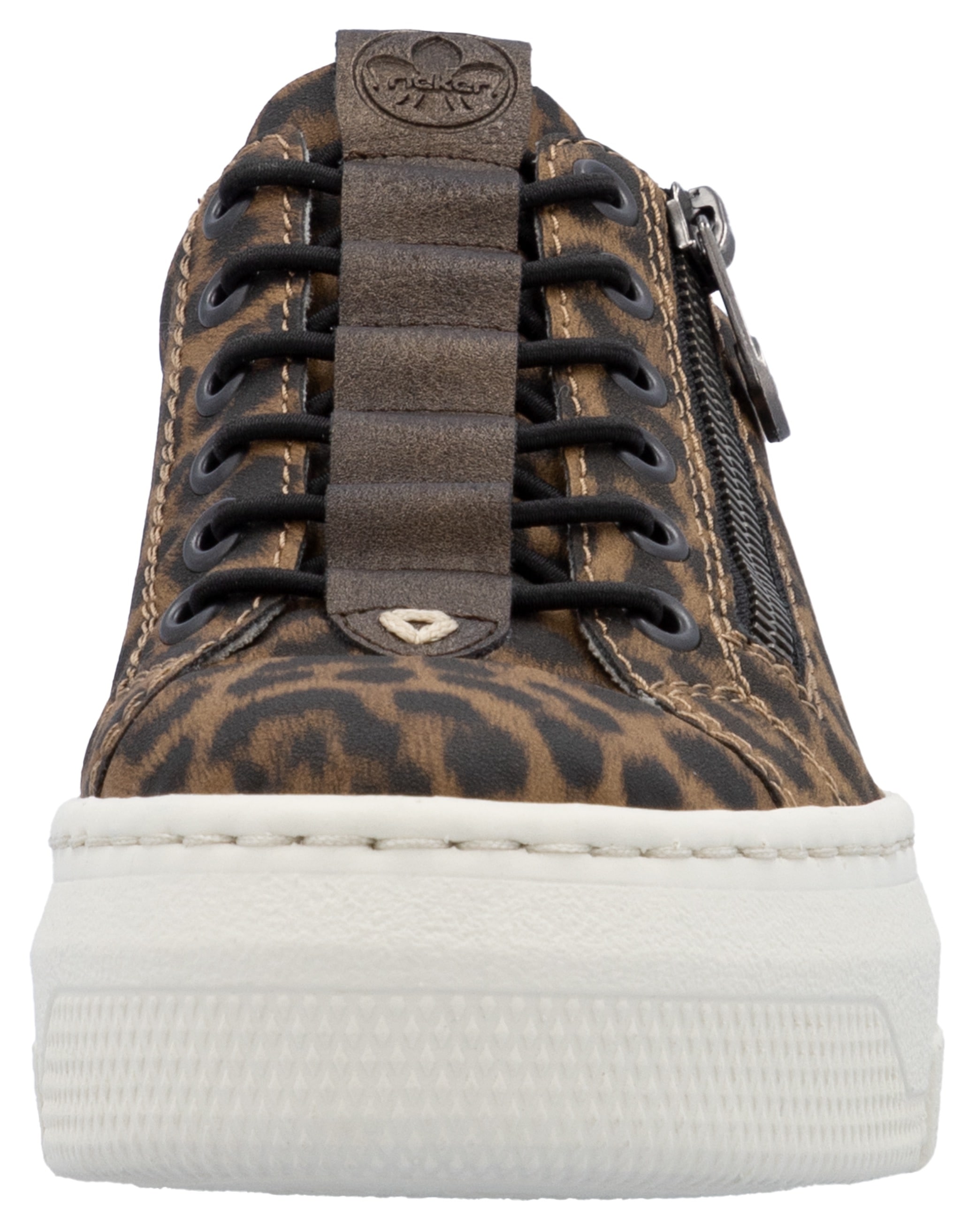 Rieker Plateausneaker, Sneaker, Slip-On Sneaker, Slipper mit Schaftrandpolster