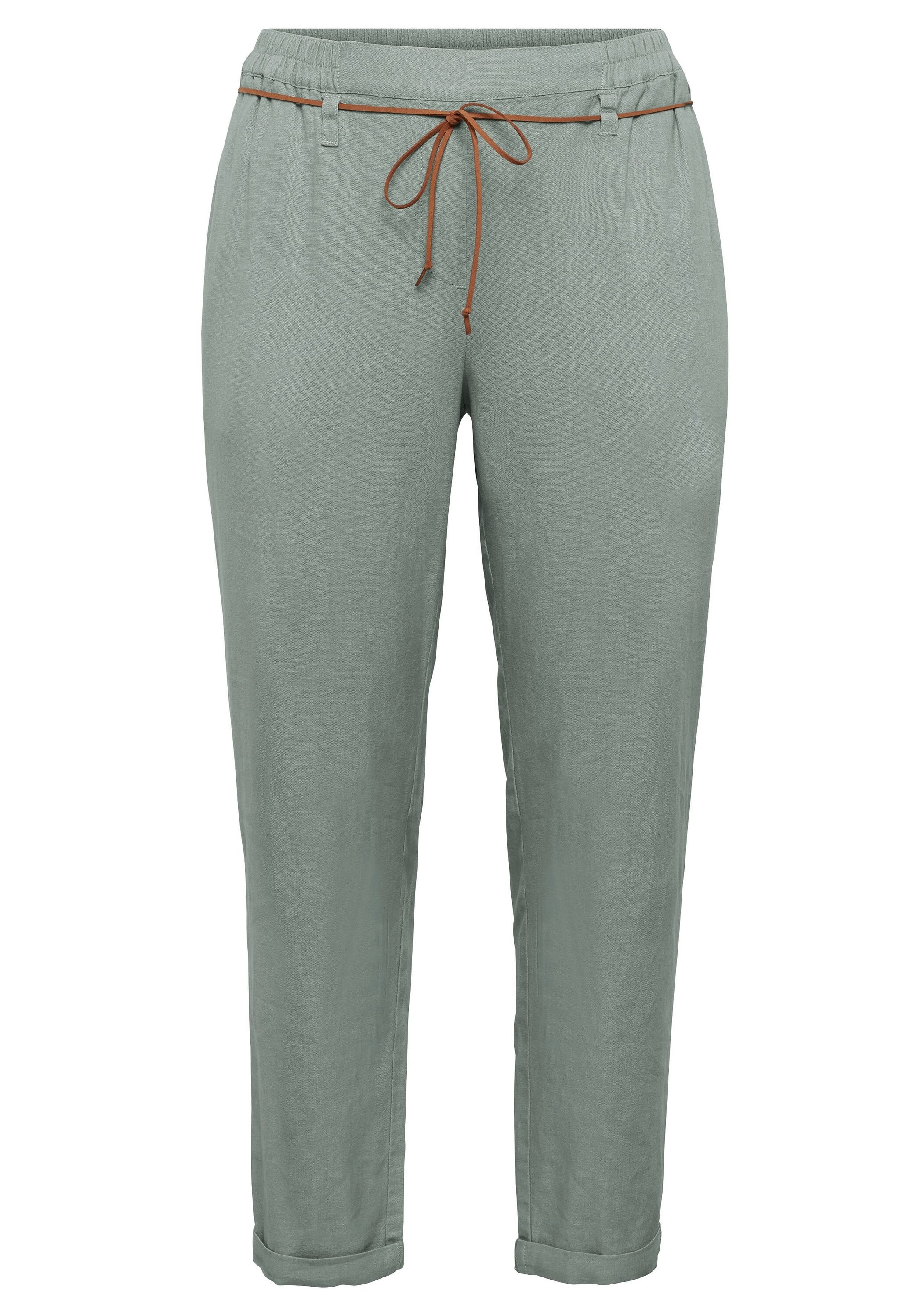 Sheego Schlupfhose »Schlupfhose im Leinen-Mix«