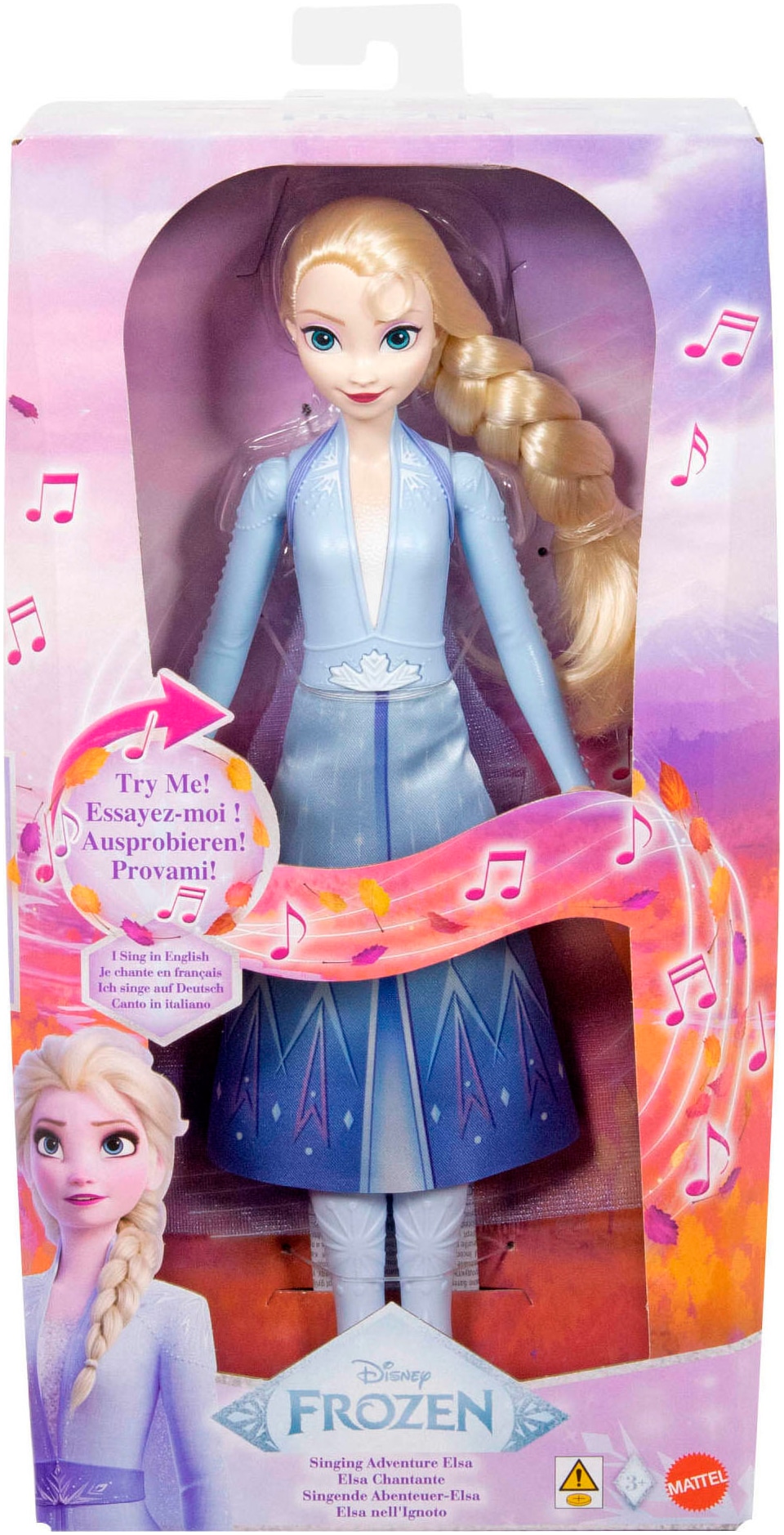 Mattel® Anziehpuppe »Disney Die Eiskönigin, Elsa "Lass jetzt los"«