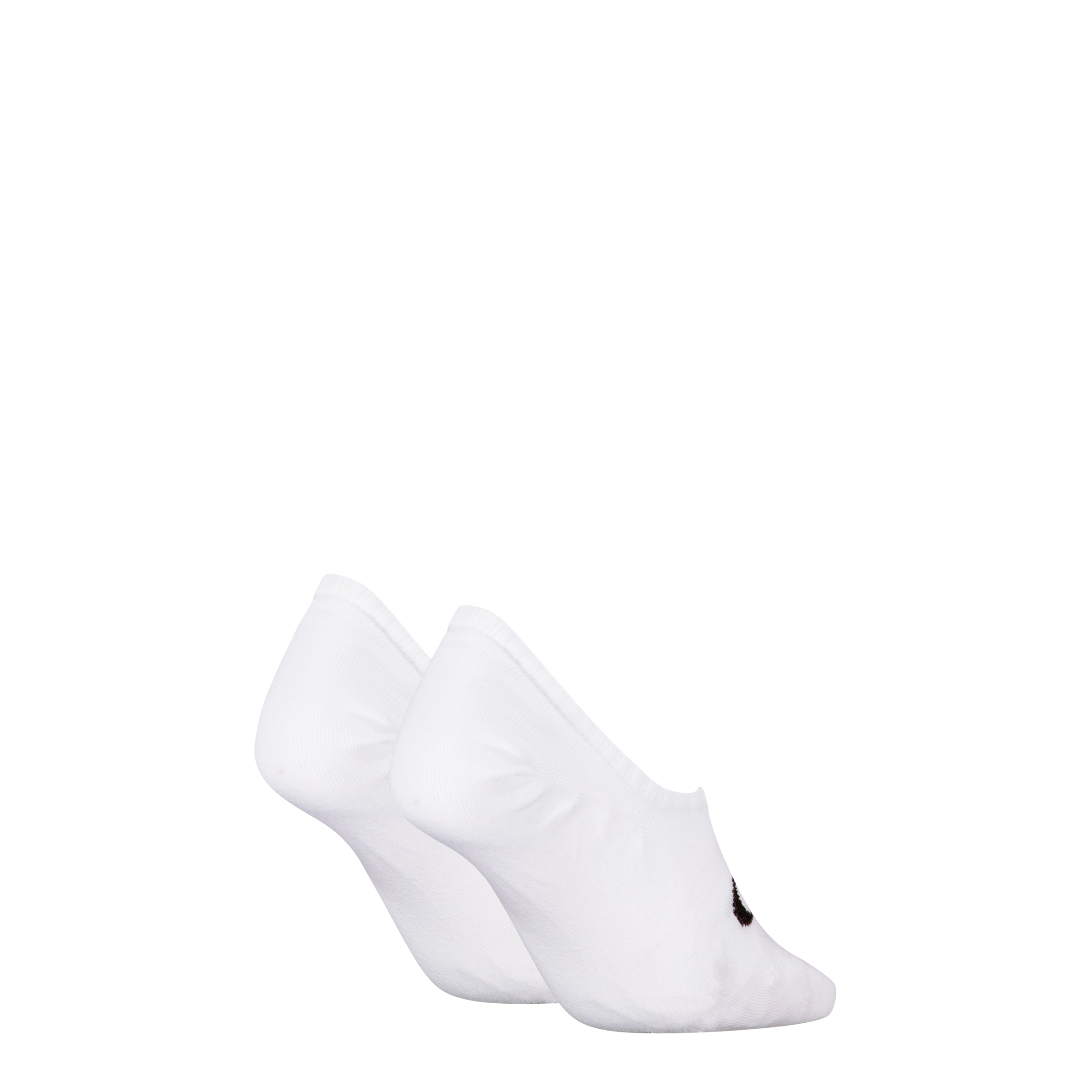 Calvin Klein Jeans Füßlinge »CKJ WOMEN FOOTIE HIGH CUT 2P MONOGRAM«, (2 Paar), Mit großer Logostickerei vorn