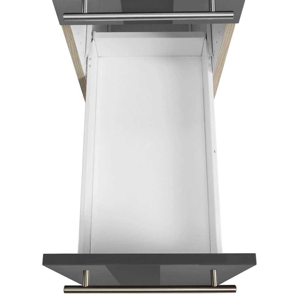 OPTIFIT Apothekerschrank »Bern«, 30 cm breit, 212 cm hoch, mit höhenverstellbaren Stellfüßen