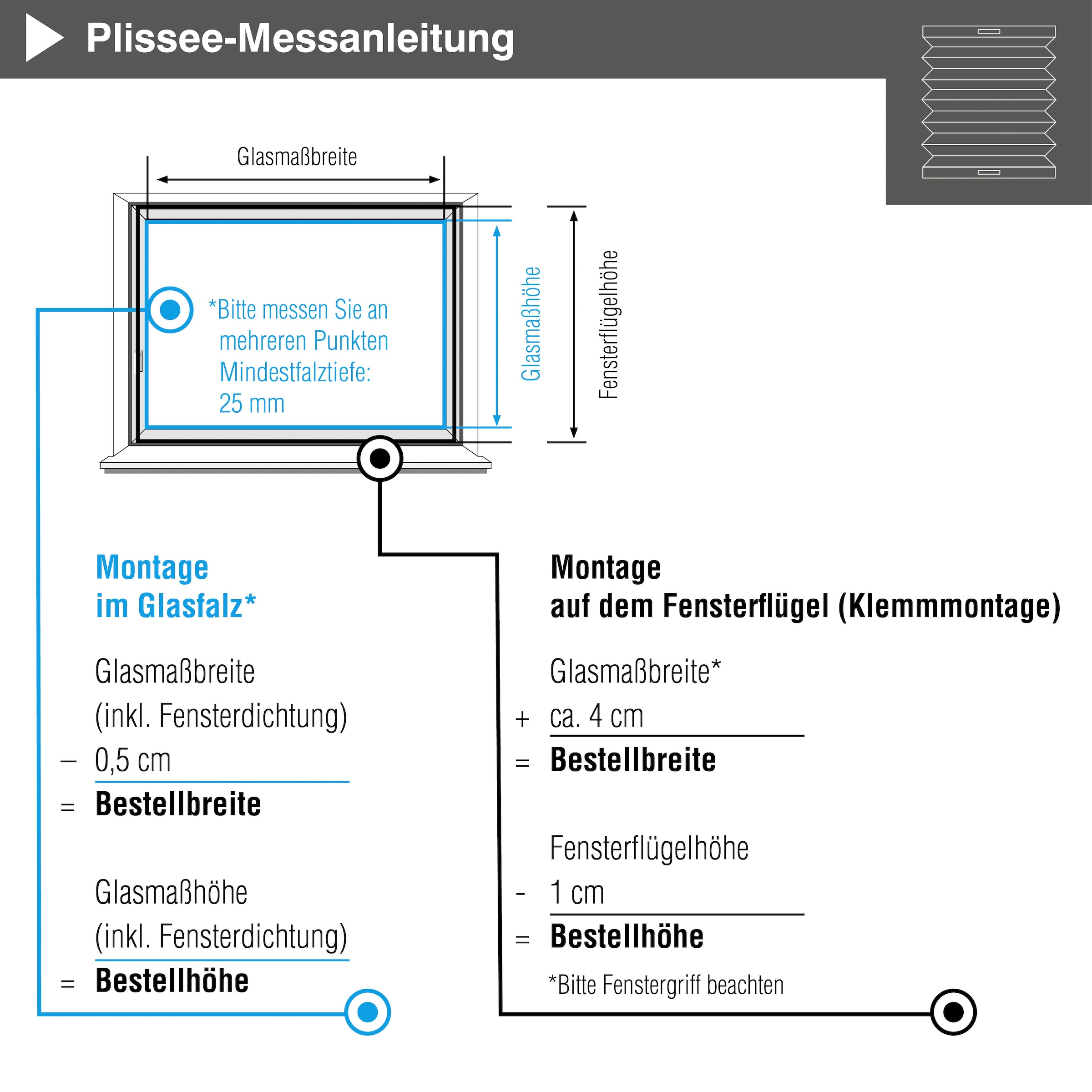 GARDINIA Plissee »Solid Plissee nach Maß« halbtransparent mit Bohren nach Maß