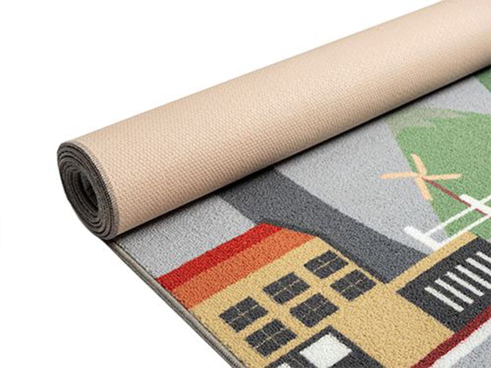 the carpet Teppich »Happy Life« rechteckig 4 mm Höhe Life Kinderzimmer Teppich Spielteppich pflegeleicht