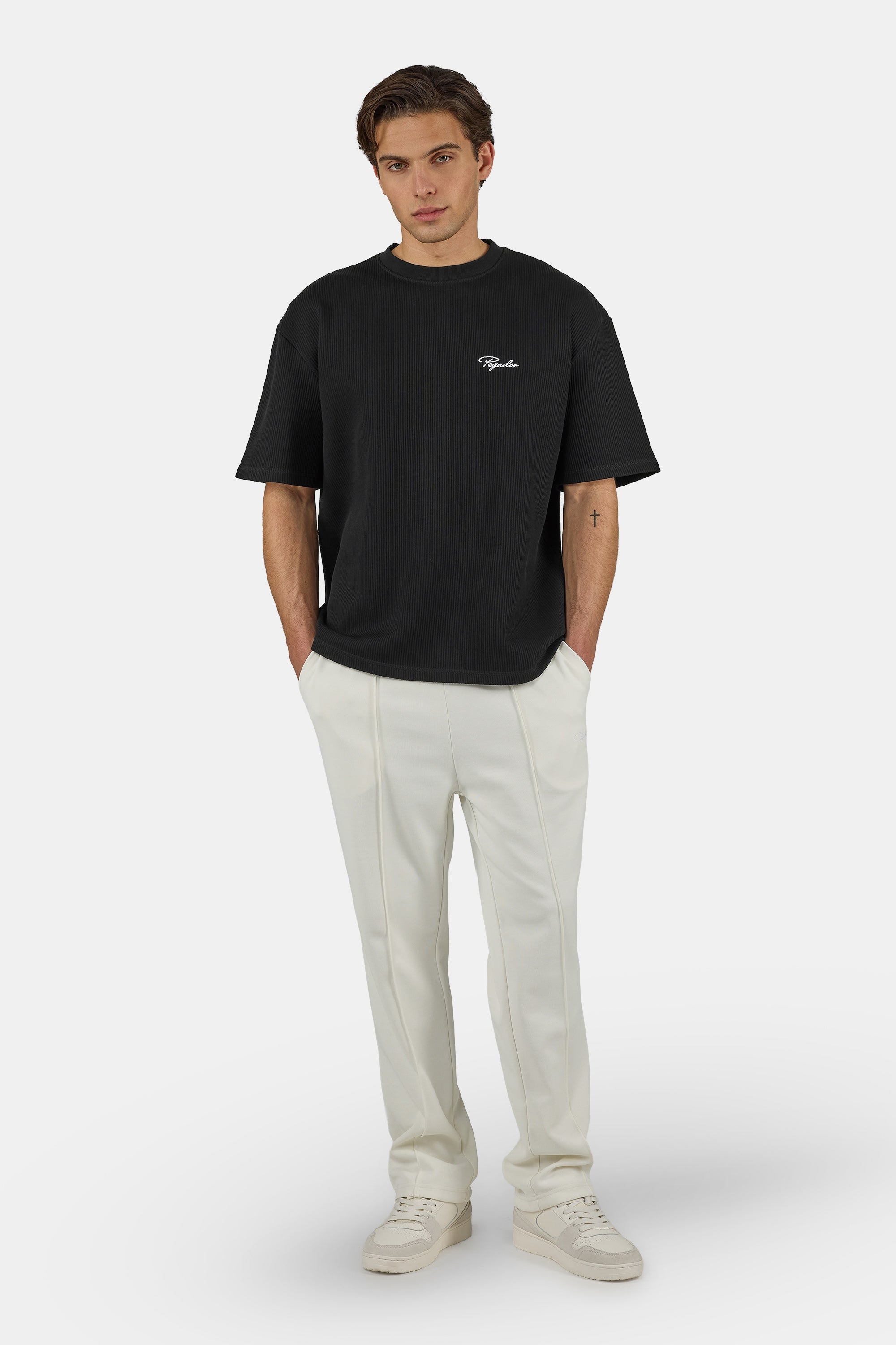 PEGADOR T-Shirt »Signar Oversized Rib Tee« Baumwolle, oversize