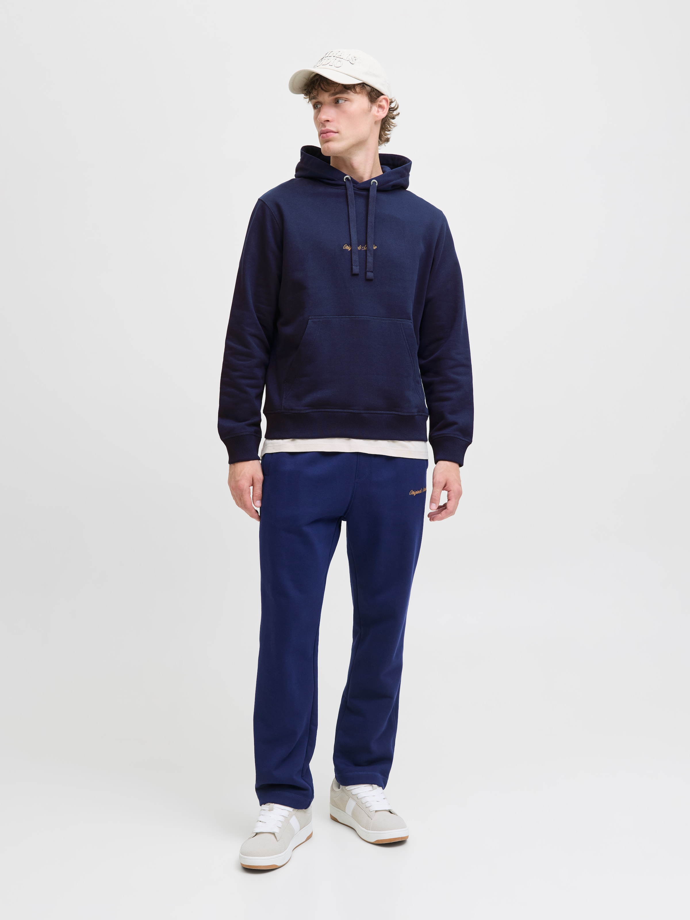 Jack & Jones Kapuzensweatshirt »JORNORREBRO EMB SWEAT HOOD NOOS«