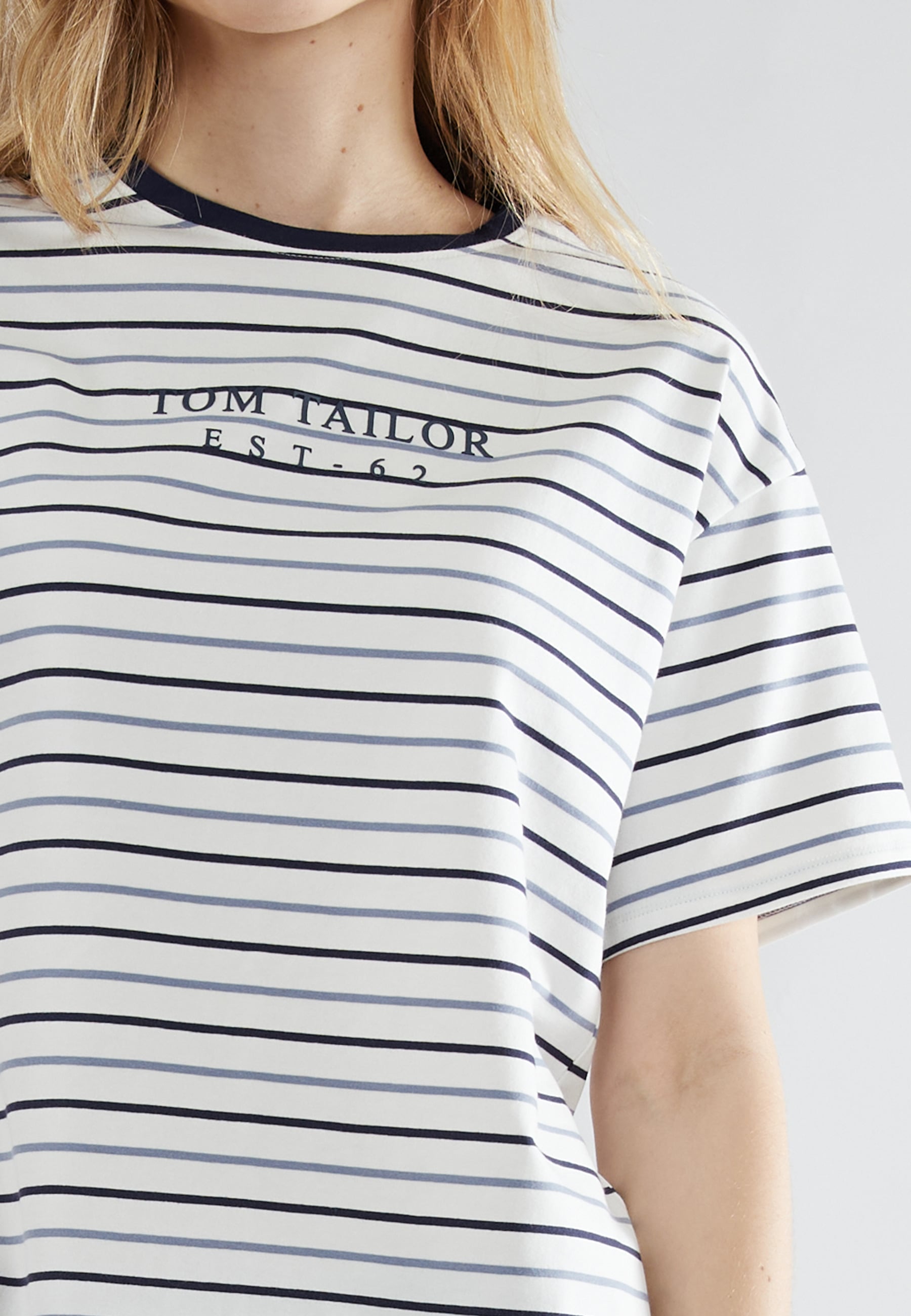 TOM TAILOR Shorty »Zaria«, (2 tlg.), Zeitlos angesagte Streifendesign