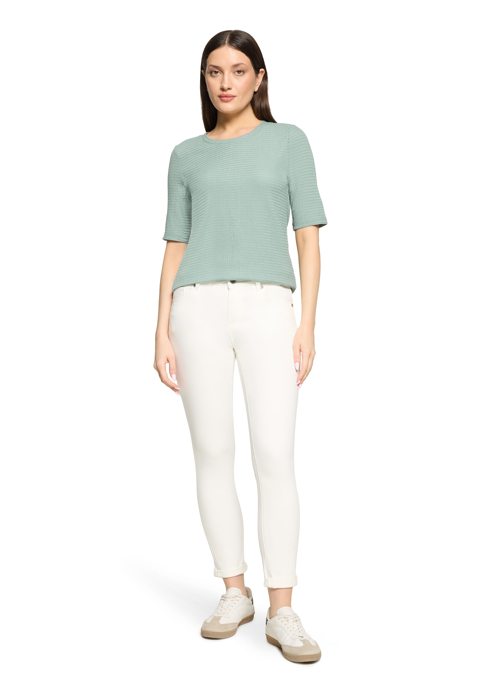 Betty Barclay Rundhalsshirt »Strukturshirt mit Rundhalsausschnitt«