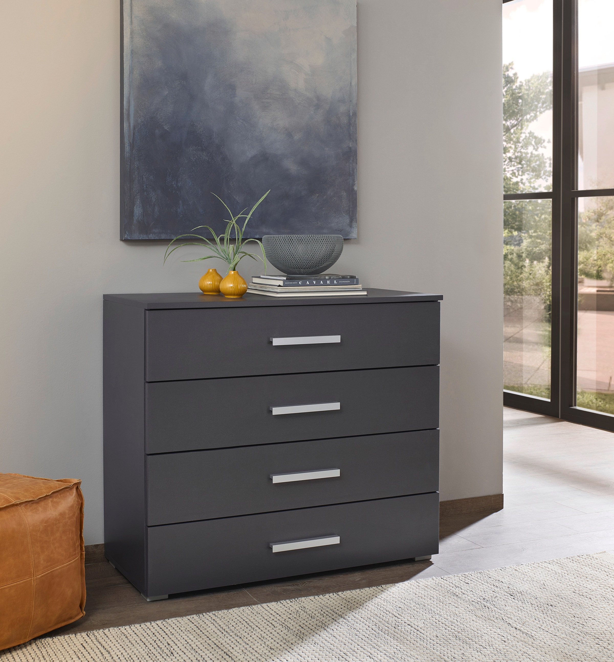rauch Schubkastenkommode »Sideboard Kommode Schubkastenkommode KOLUNA«, Breite 93 cm mit 4 großen Schubladen für viel Stauraum MADE IN GERMANY
