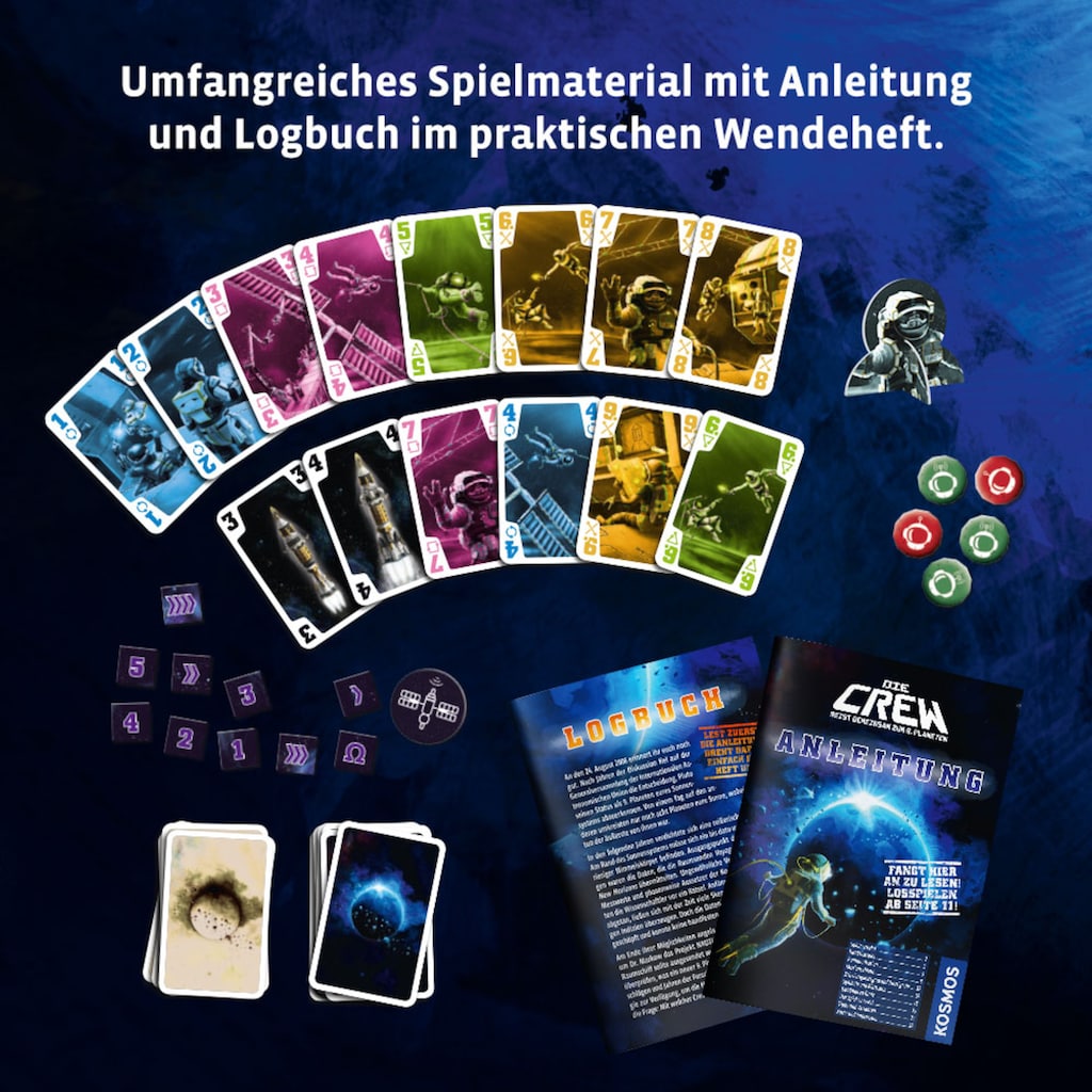 Kosmos Spiel »Die Crew - Auf der Suche nach dem 9. Planeten«, Made in Europe