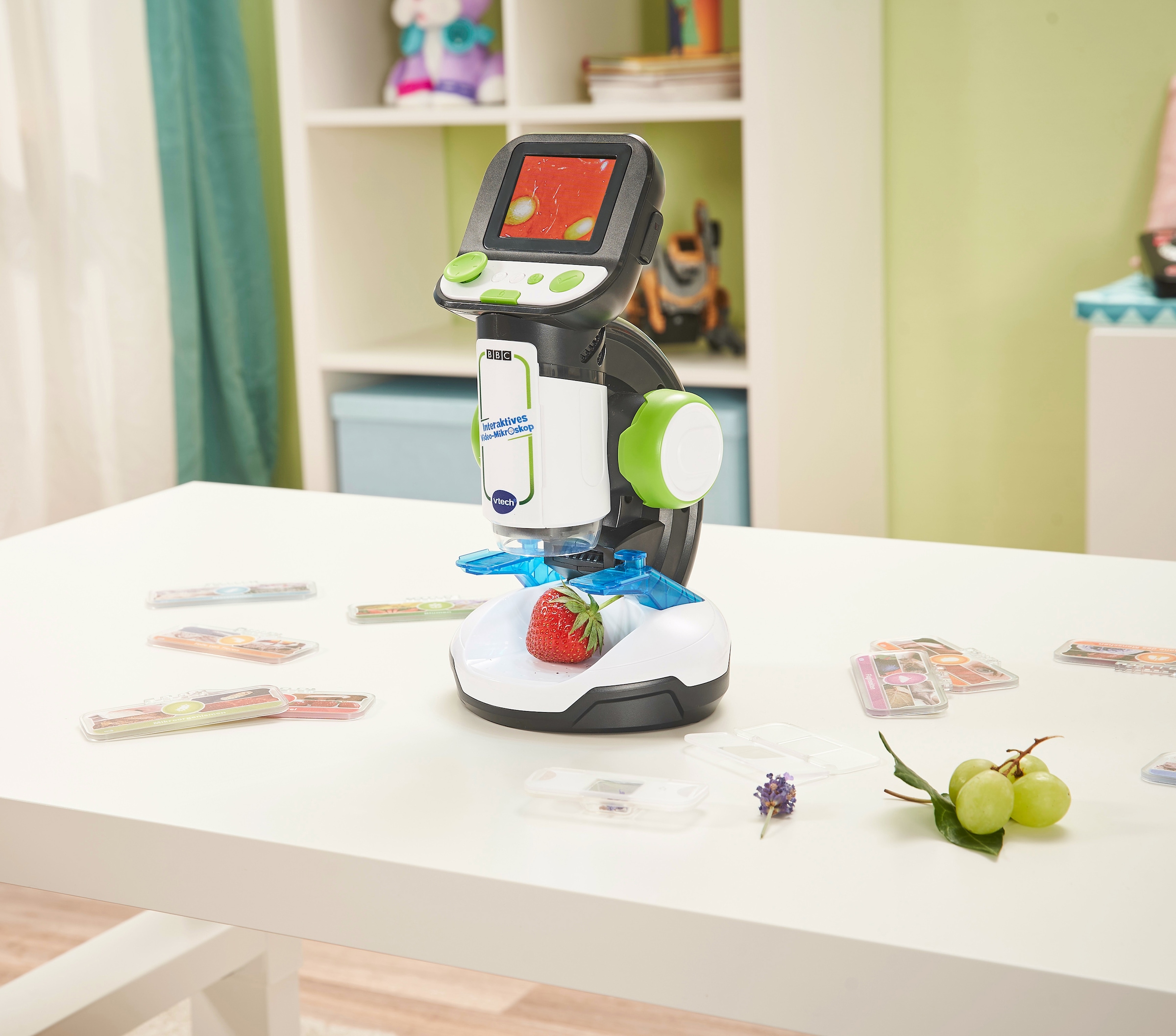 Vtech® Lernspielzeug »School & Go,Interaktives Video-Mikroskop«