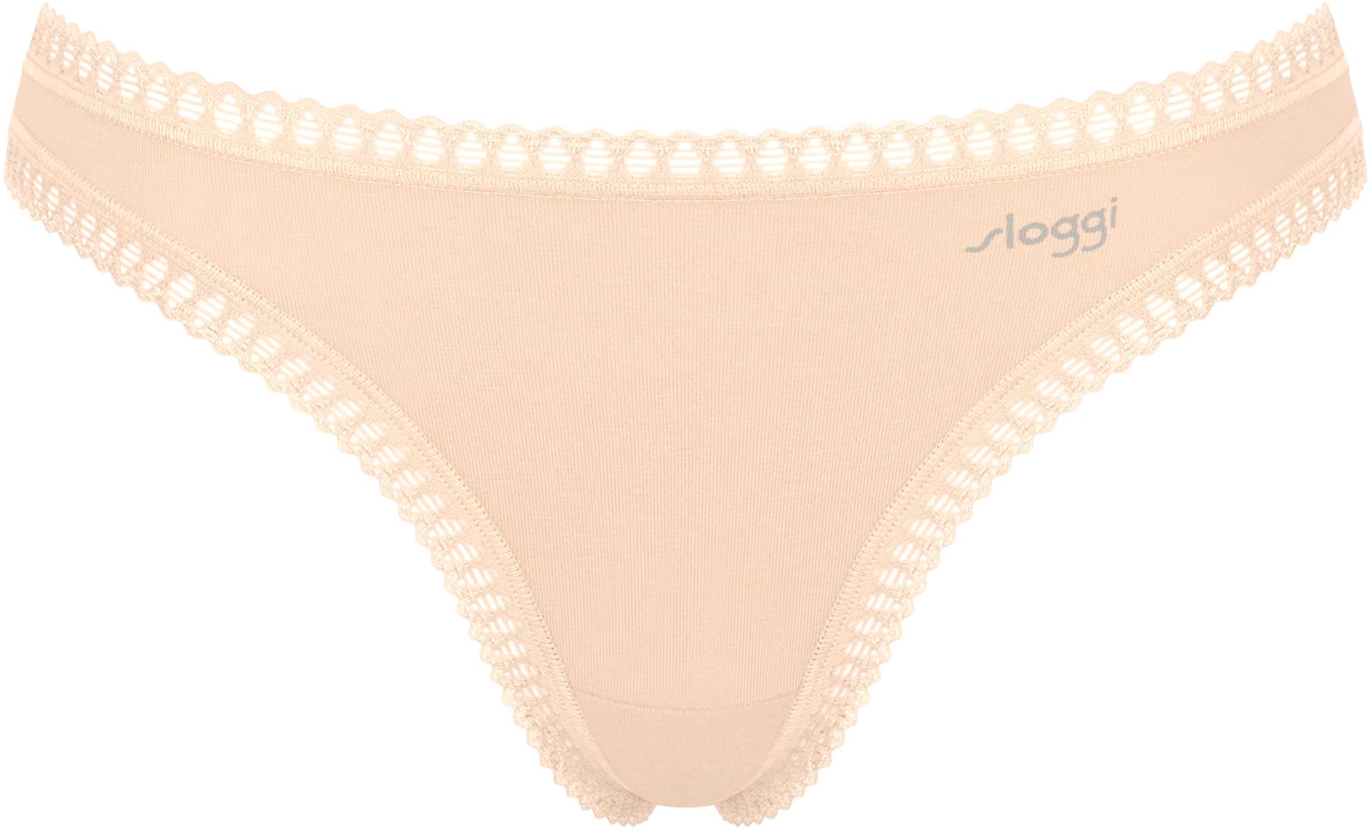 sloggi Slip »GO Crush String C3P«, (3er Pack), mit Spitzendetails