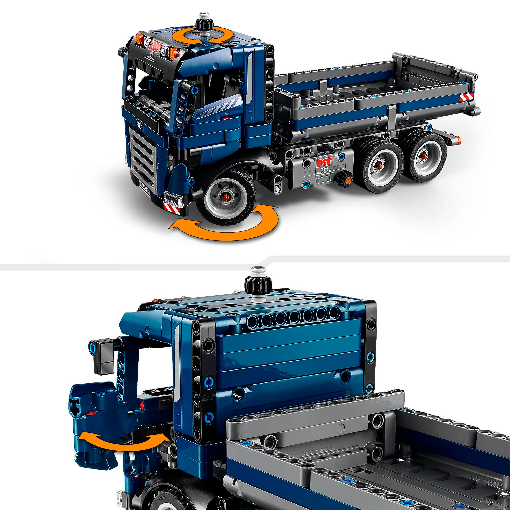 LEGO® Konstruktionsspielsteine »Kipplaster (42203), LEGO® Technic«, (462 St.), Made in Europe