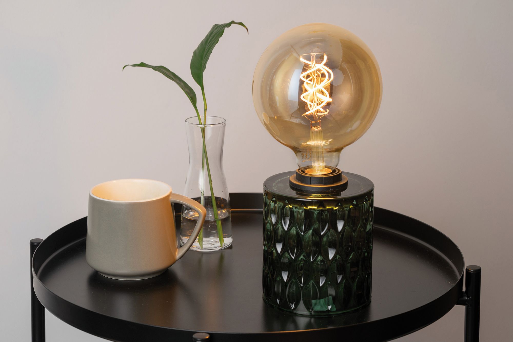 Pauleen Tischleuchte »Crystal Magic«, 1 flammig, Leuchtmittel E27 | Leuchtmittel wechselbar, E27, inklusive Leuchtmittel, dimmbar